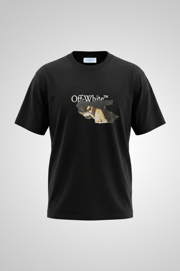 Off-White Футболка з принтом OMAA120F25JER00U