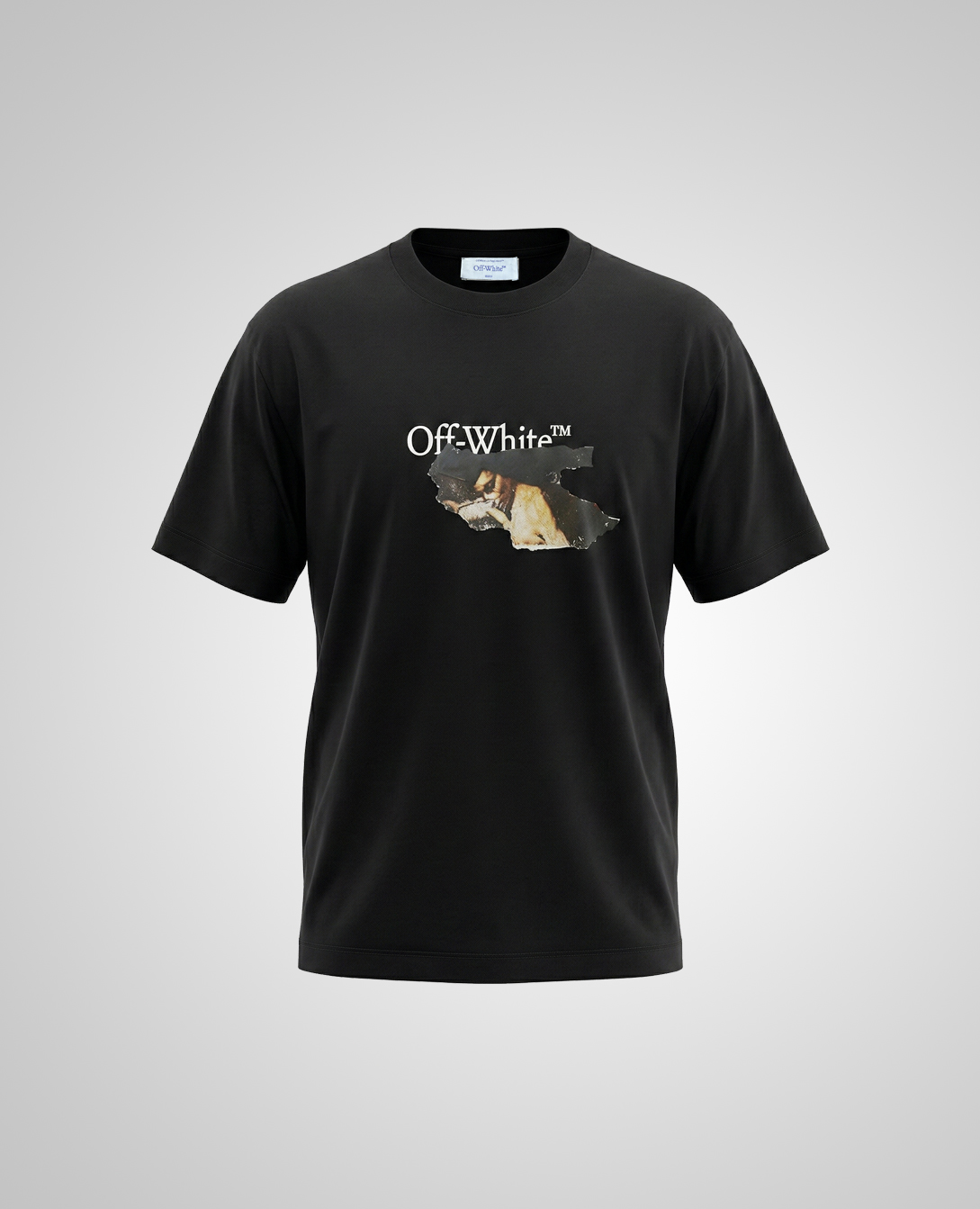 Off-White Футболка з принтом OMAA120F25JER00U