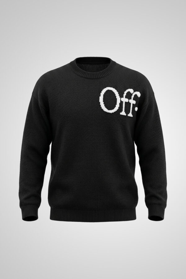 Off-White Світер в'язаний 44MHE20QS26K00
