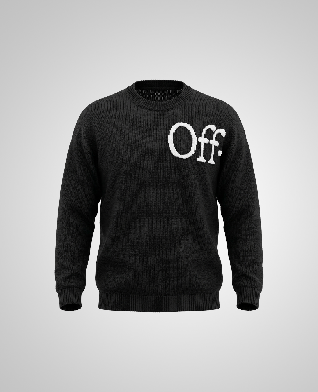 Off-White Світер в'язаний 44MHE20QS26K00