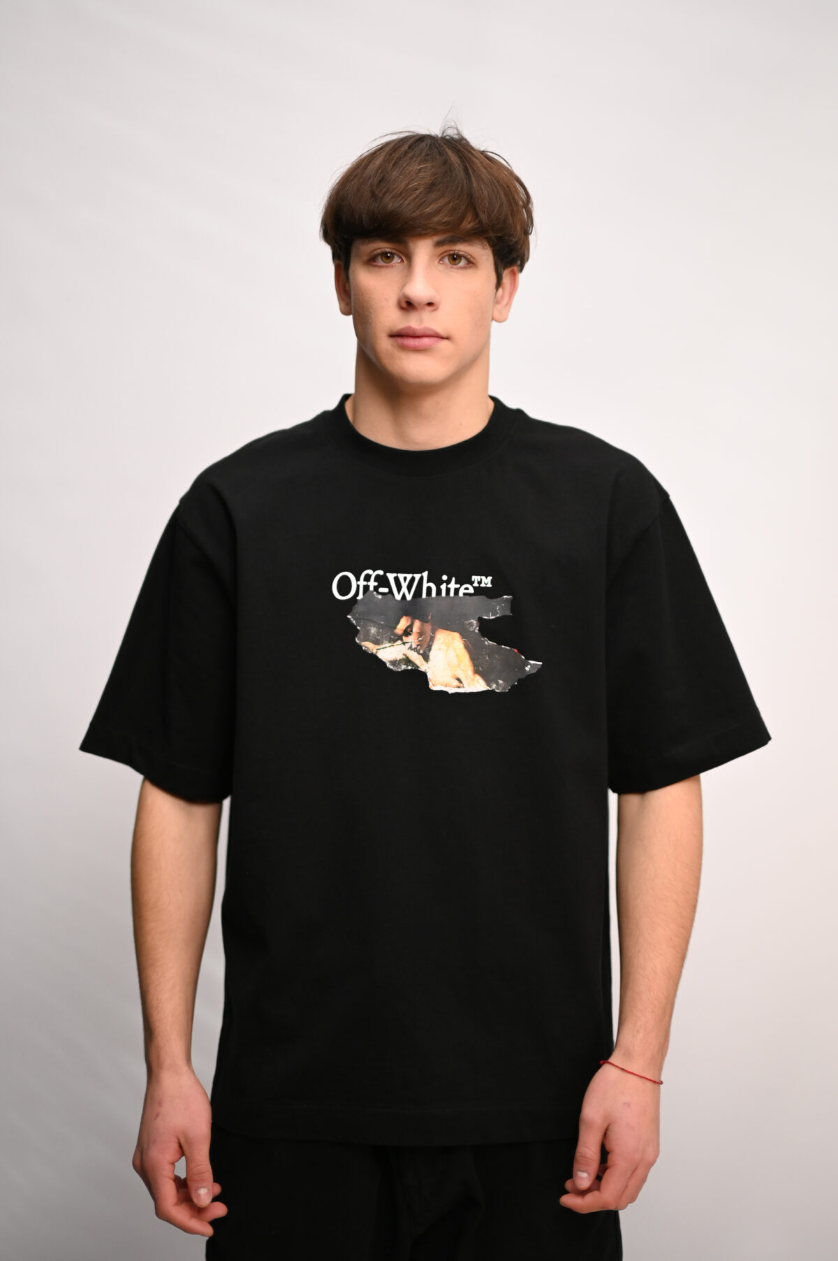 Off-White Футболка з принтом OMAA120F25JER00U