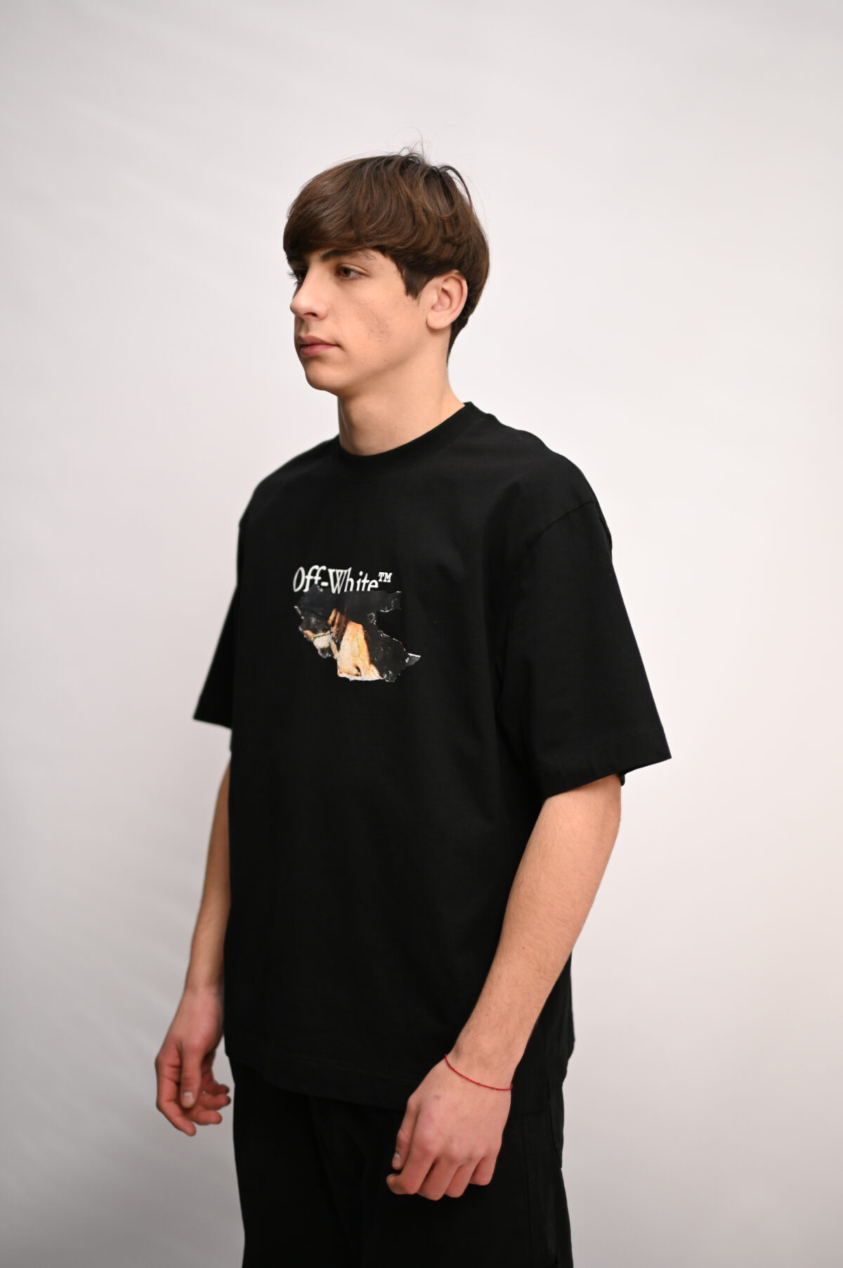 Off-White Футболка з принтом OMAA120F25JER00U