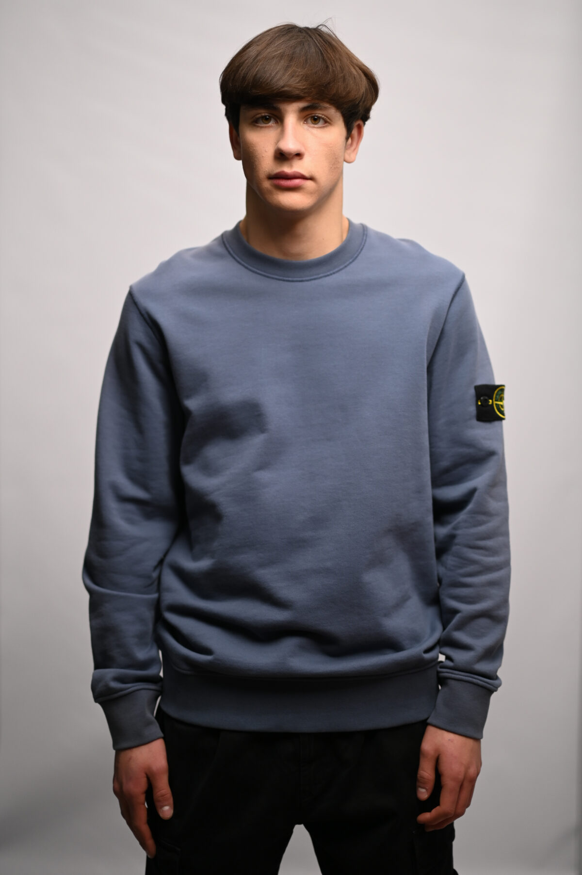 Stone Island Світшот з патчем 101563051