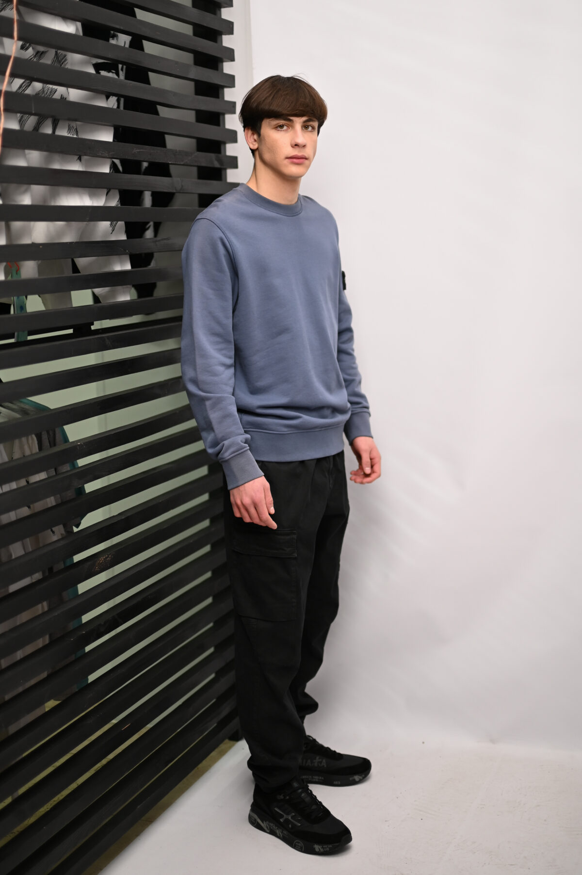Stone Island Світшот з патчем 101563051