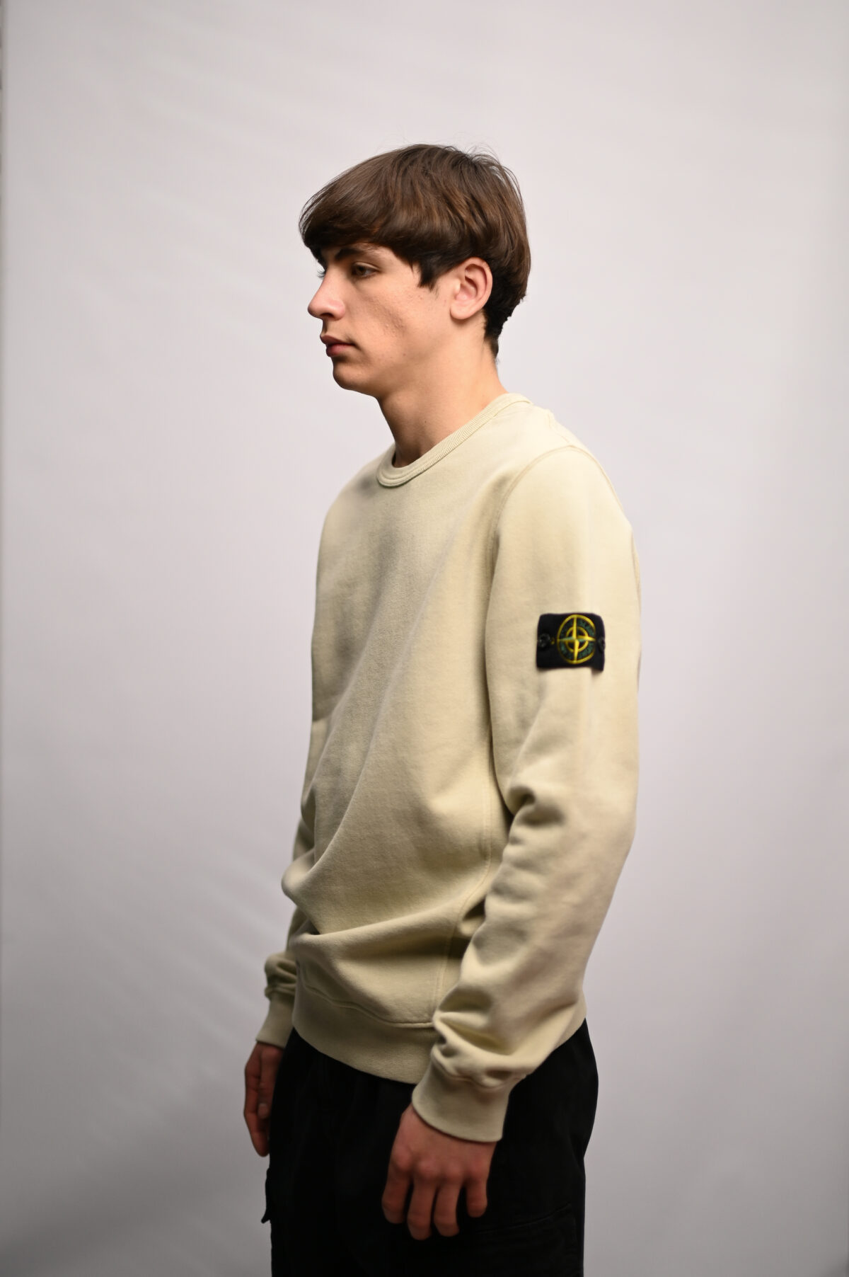 Stone Island Світшот з патчем 811562420
