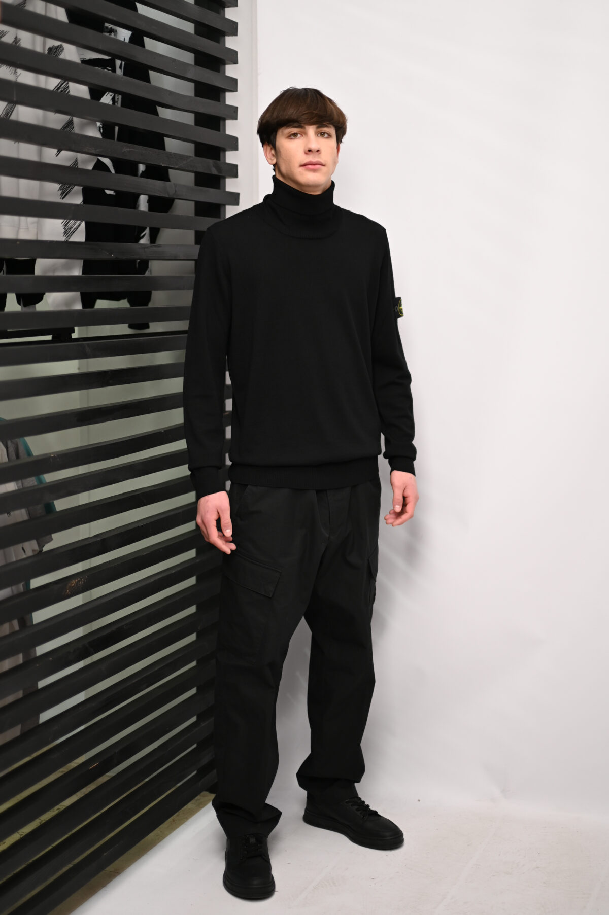 Stone Island Гольф з патчем K2S155100025 S00C4
