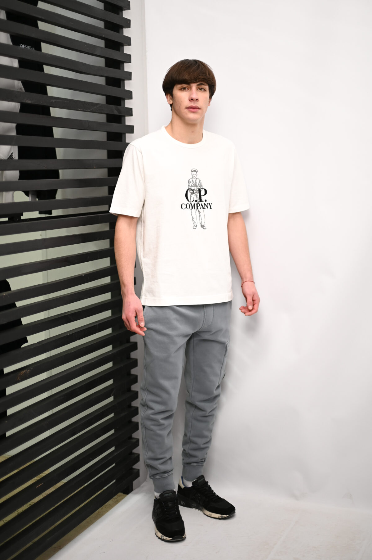 C.P Company Футболка з вишитим лого 18CMTS288A 006057O