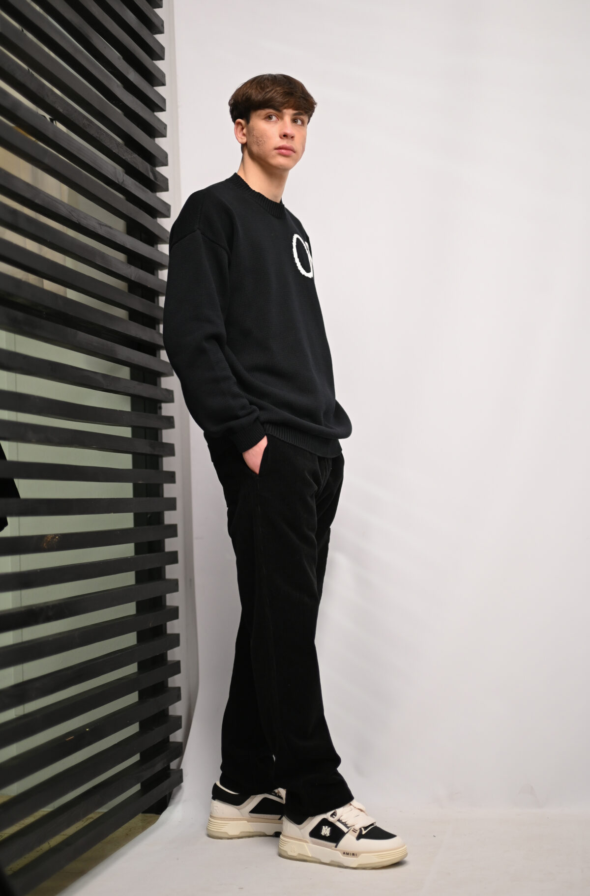 Off-White Світер в'язаний 44MHE20QS26K00