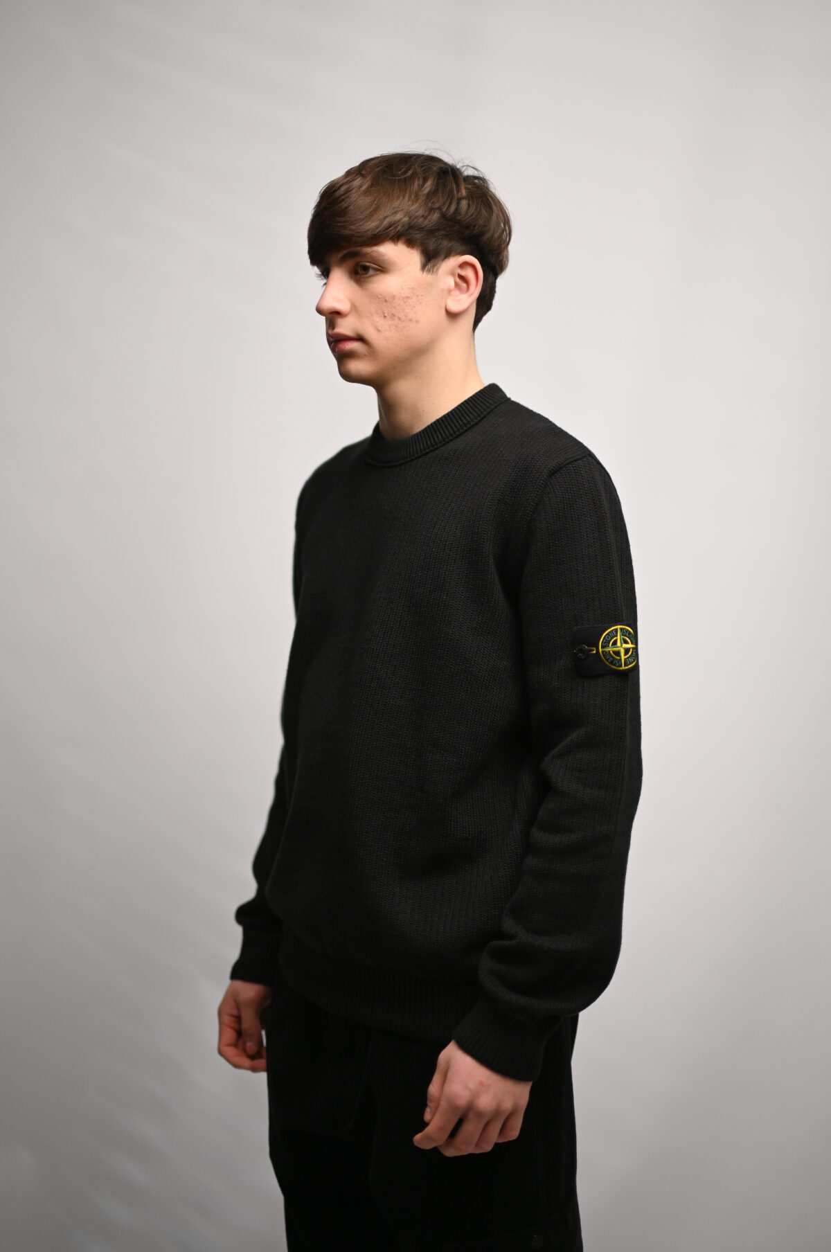 Stone Island Джемпер з патчем K2S155100049 S00A2