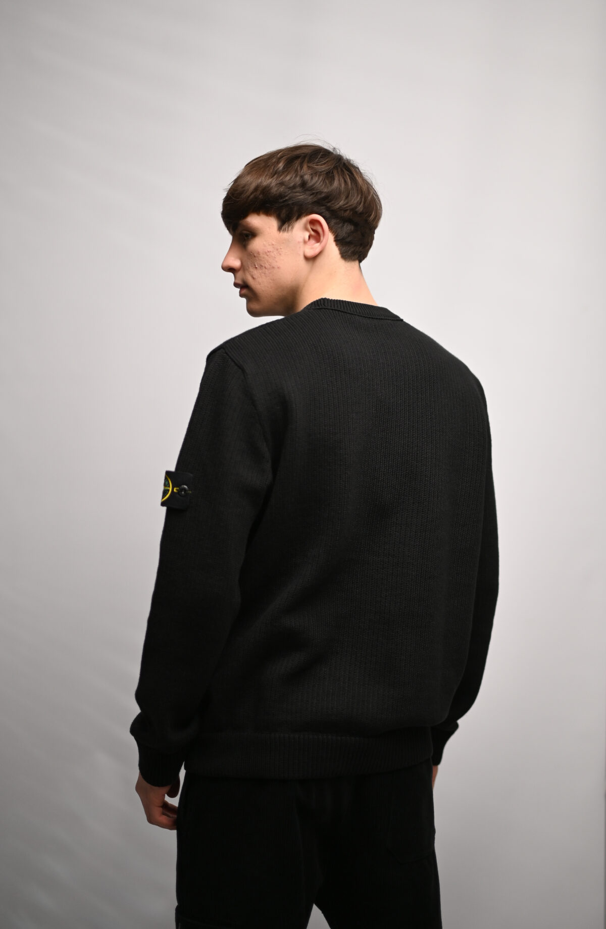 Stone Island Джемпер з патчем K2S155100049 S00A2