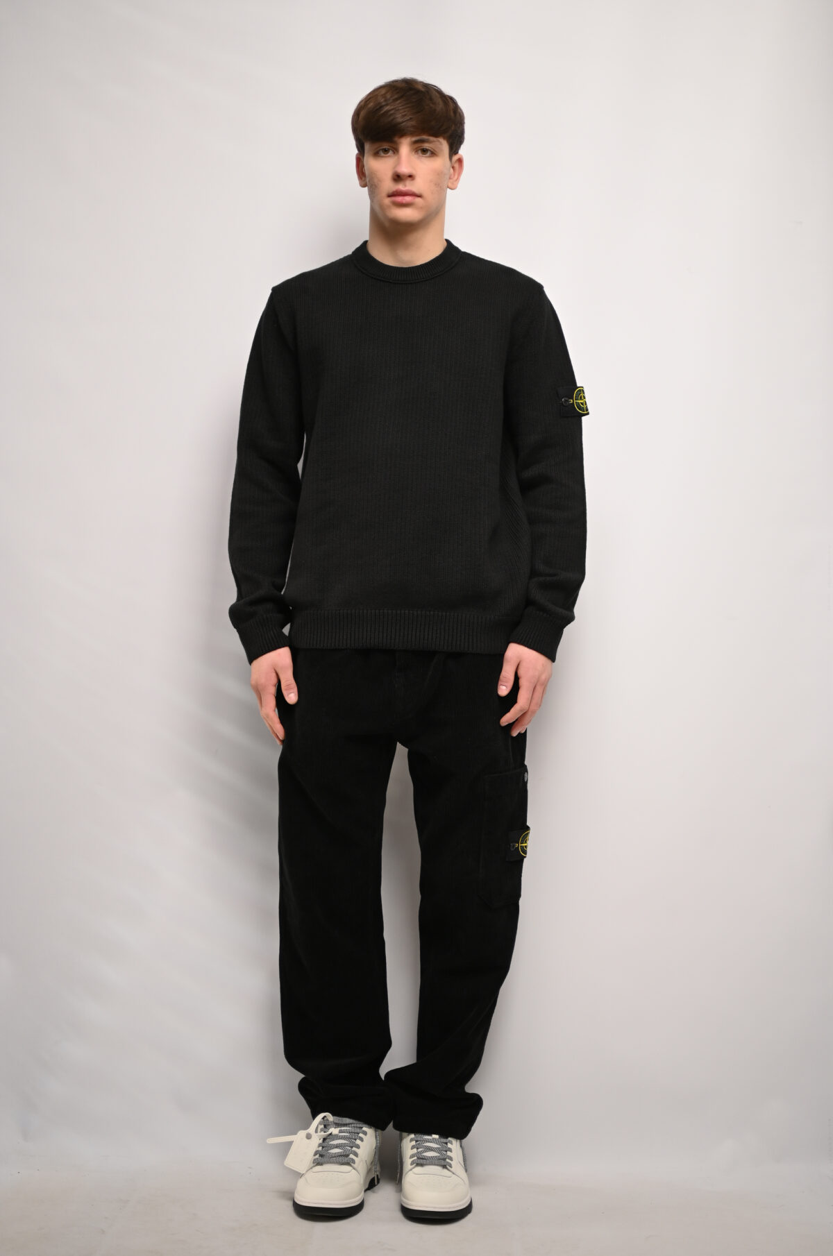 Stone Island Джемпер з патчем K2S155100049 S00A2