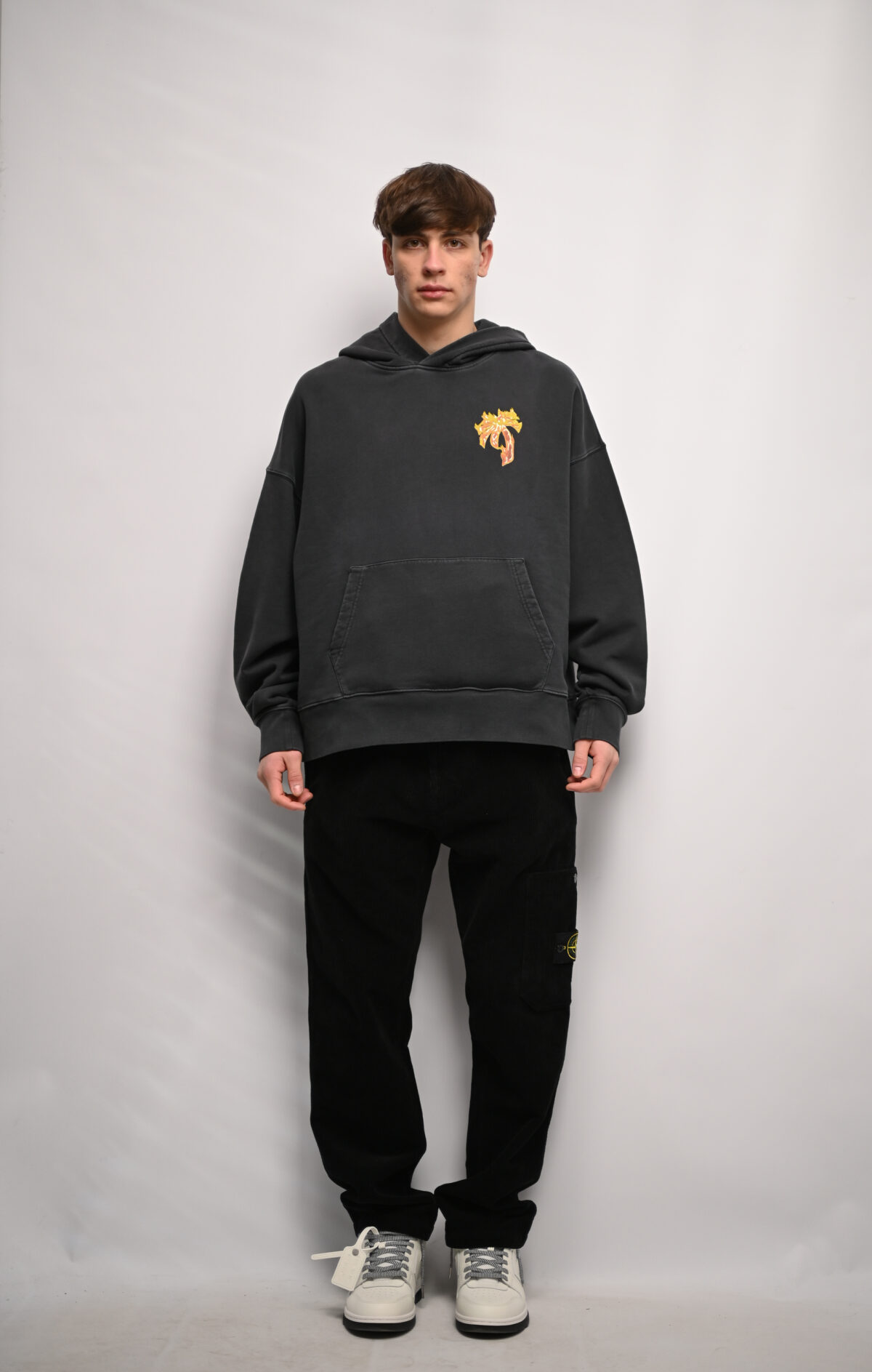 Palm Angels Худі з принтом PMBB058F24FLE005