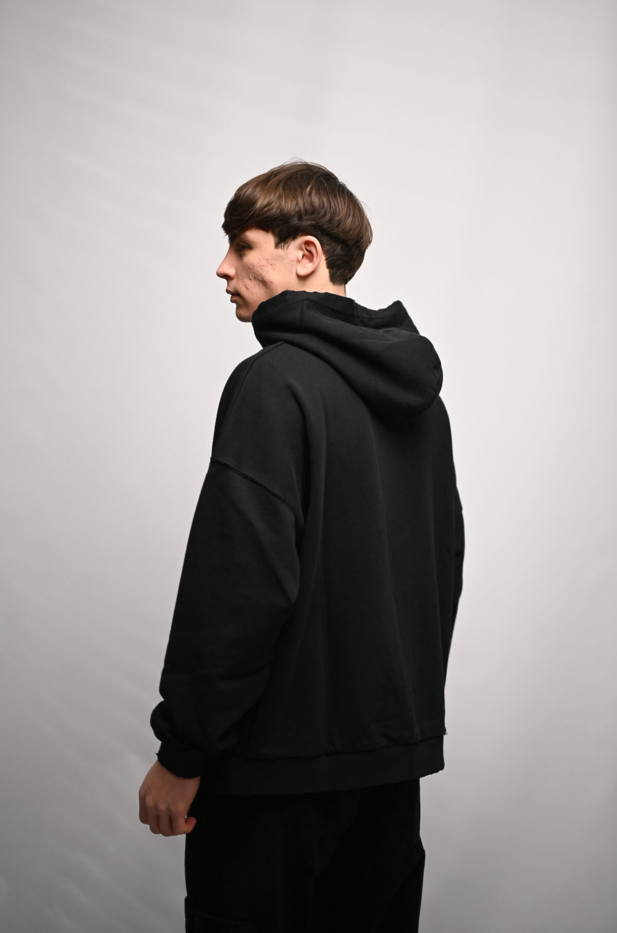 Palm Angels Худі з вишитим принтом PMBB126E23FLE001