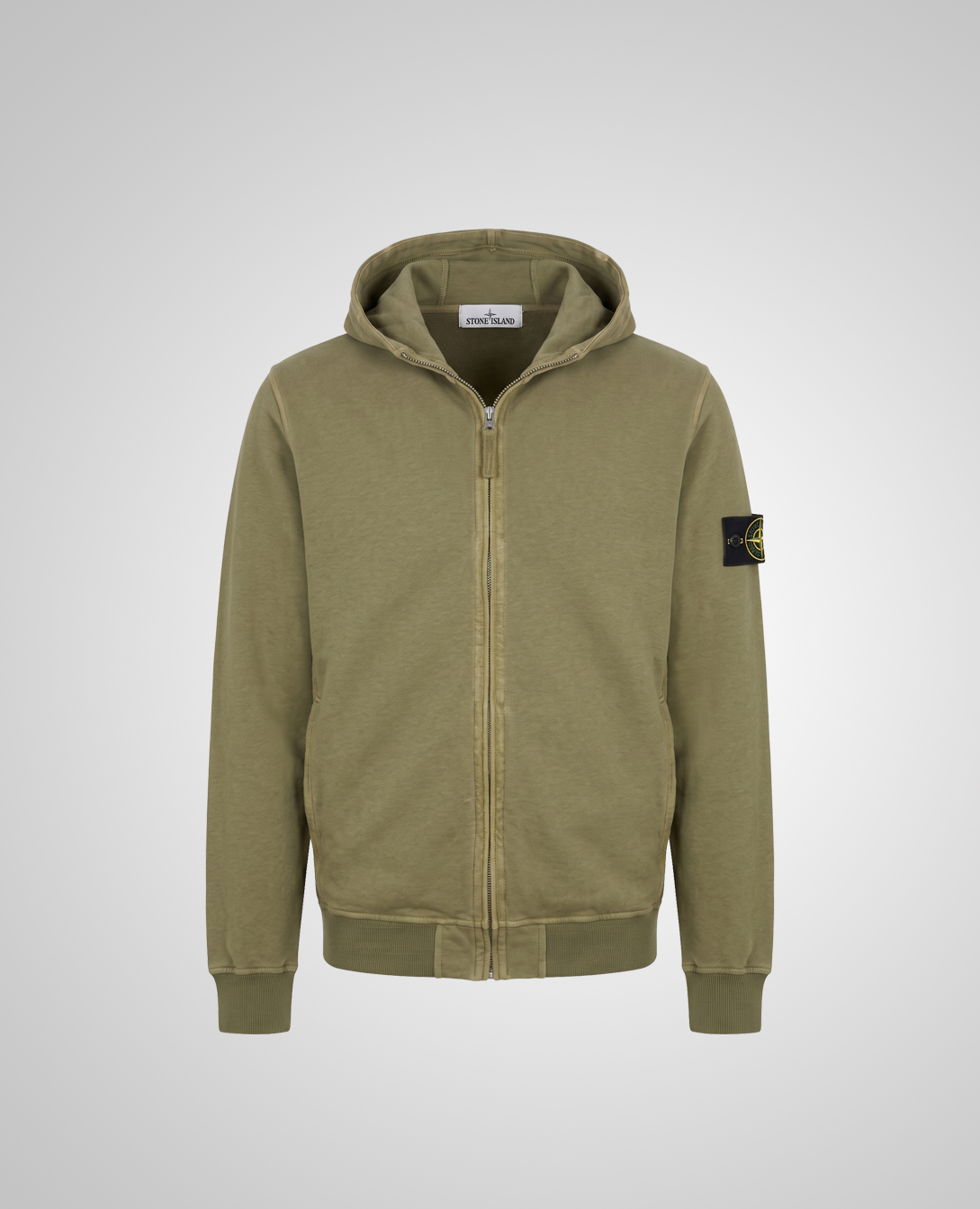 Stone Island Худі на блискавці L1S156100032 S0060