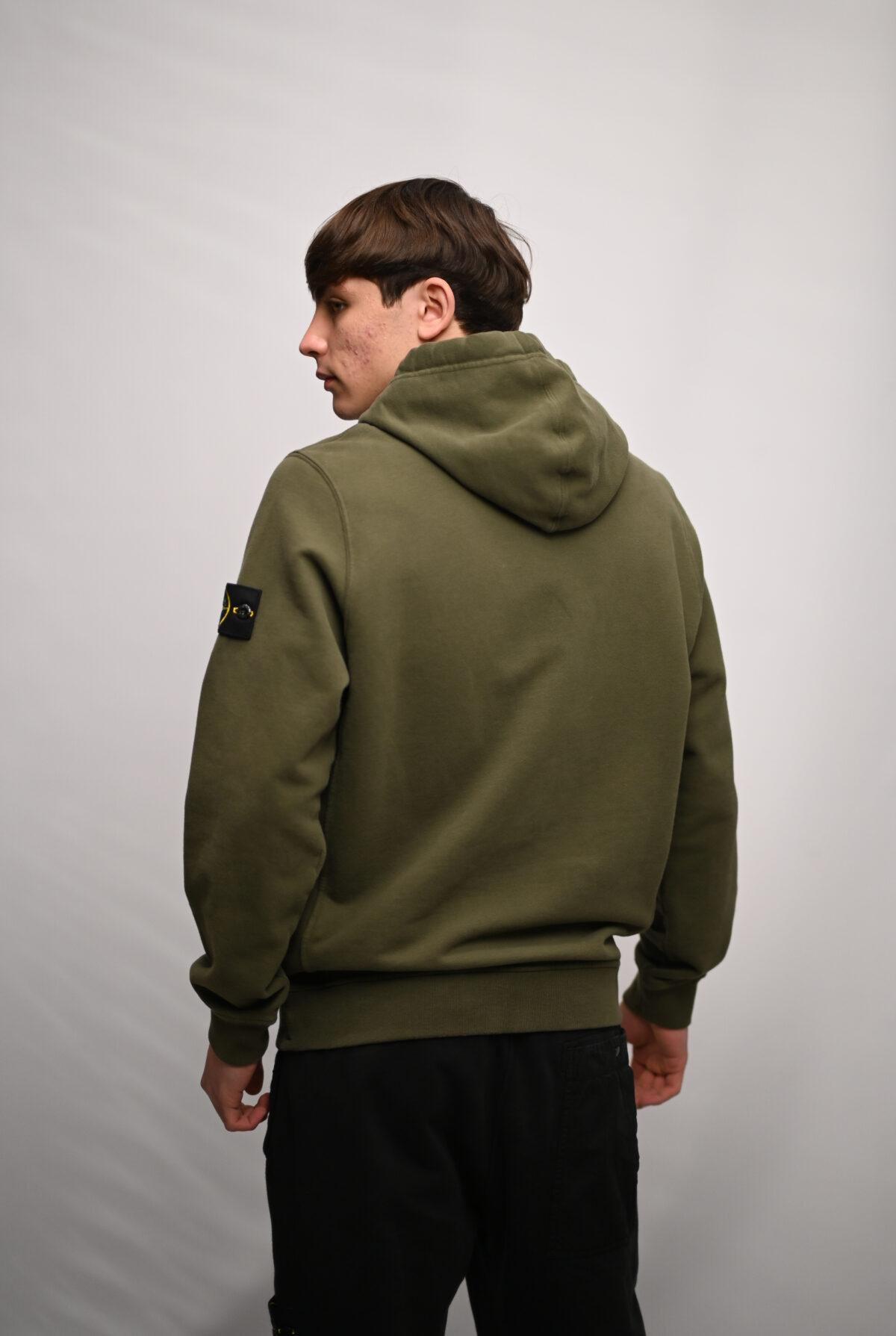 Stone Island Худі з патчем K2S156100029 S0A20