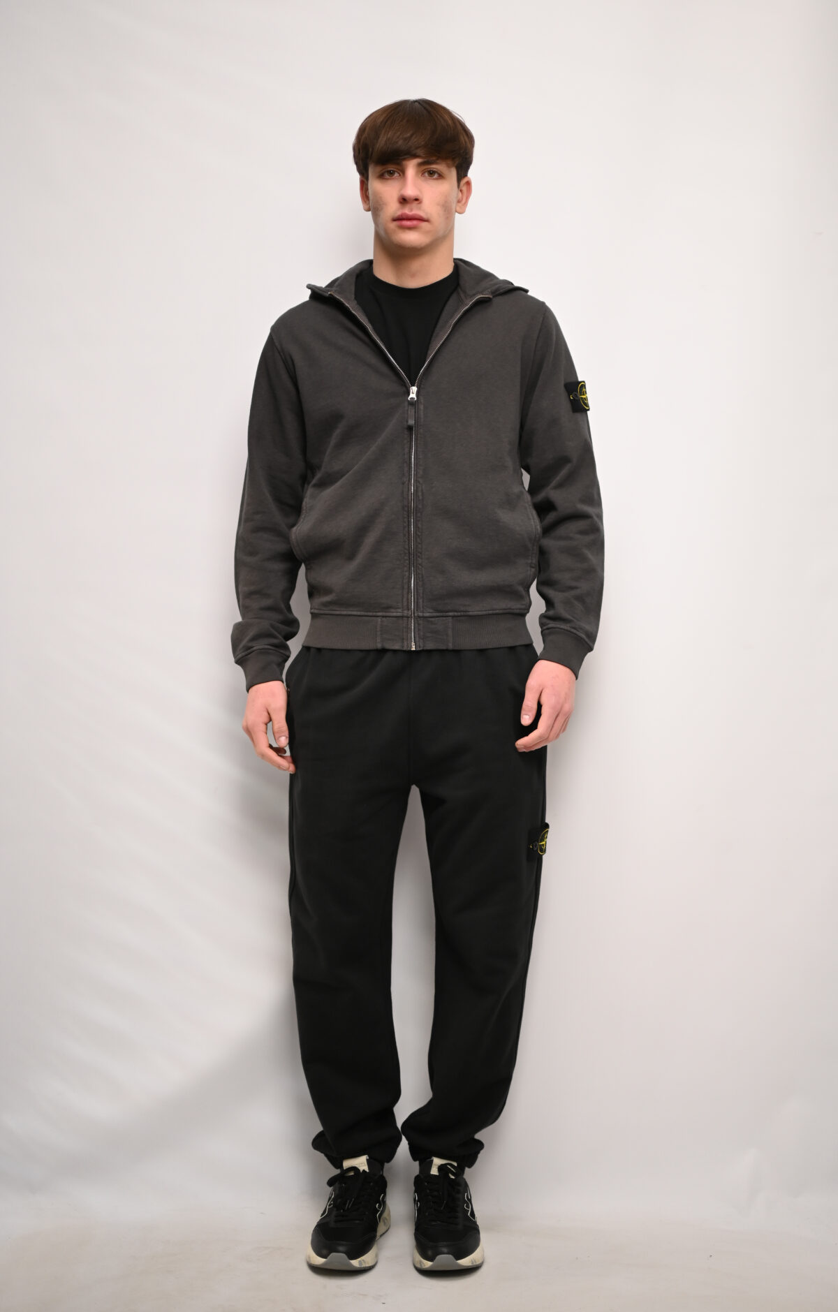 Stone Island Худі на блискавці L1S156100032 S0060