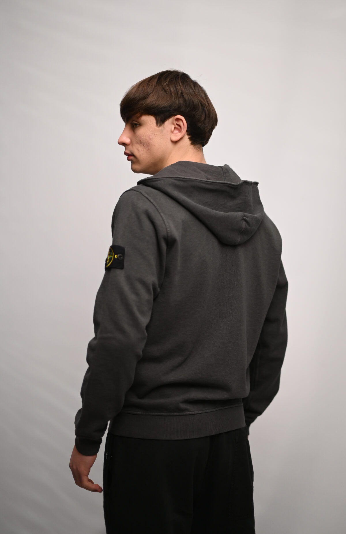 Stone Island Худі на блискавці L1S156100032 S0060
