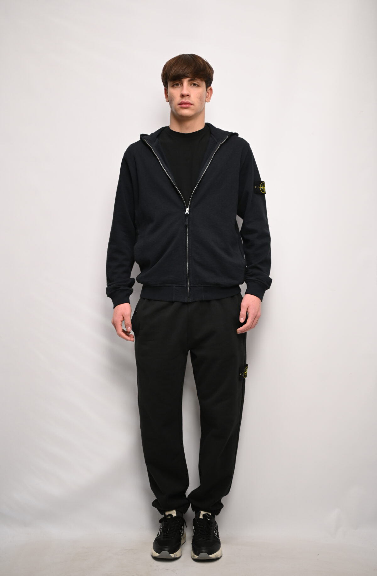 Stone Island Худі на блискавці L1S156100032 S0060