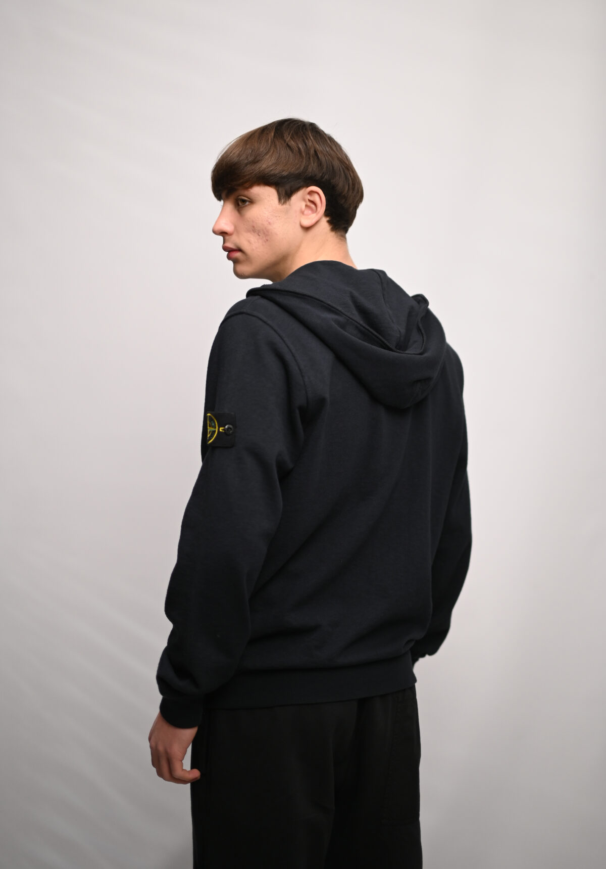 Stone Island Худі на блискавці L1S156100032 S0060