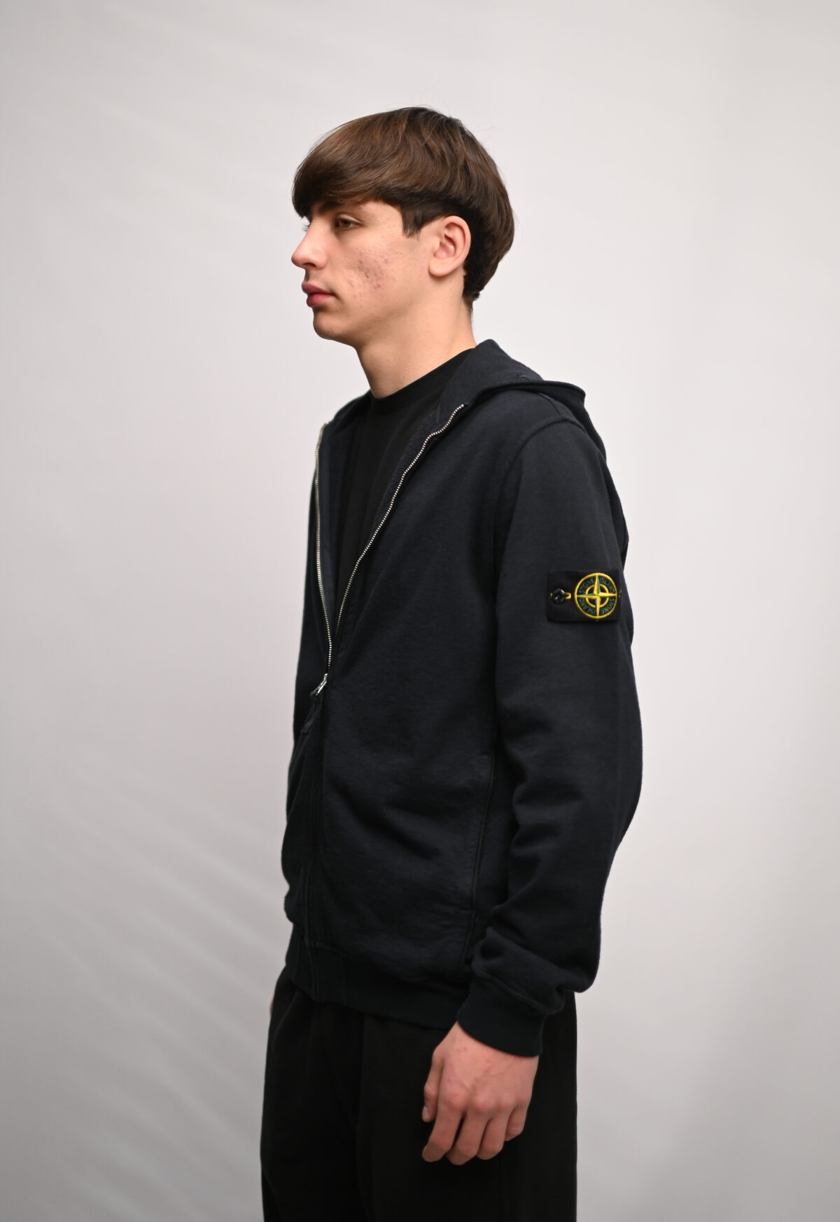 Stone Island Худі на блискавці L1S156100032 S0060