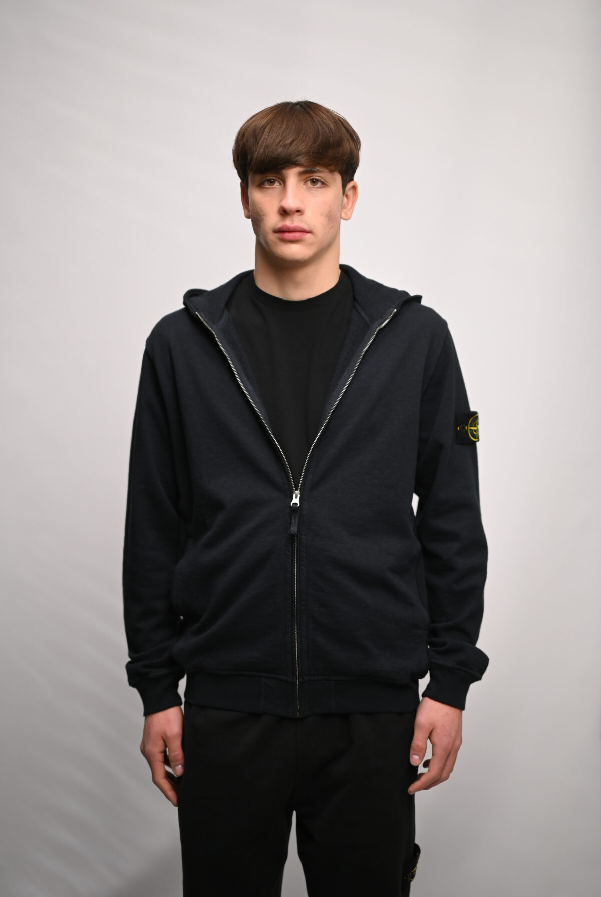 Stone Island Худі на блискавці L1S156100032 S0060