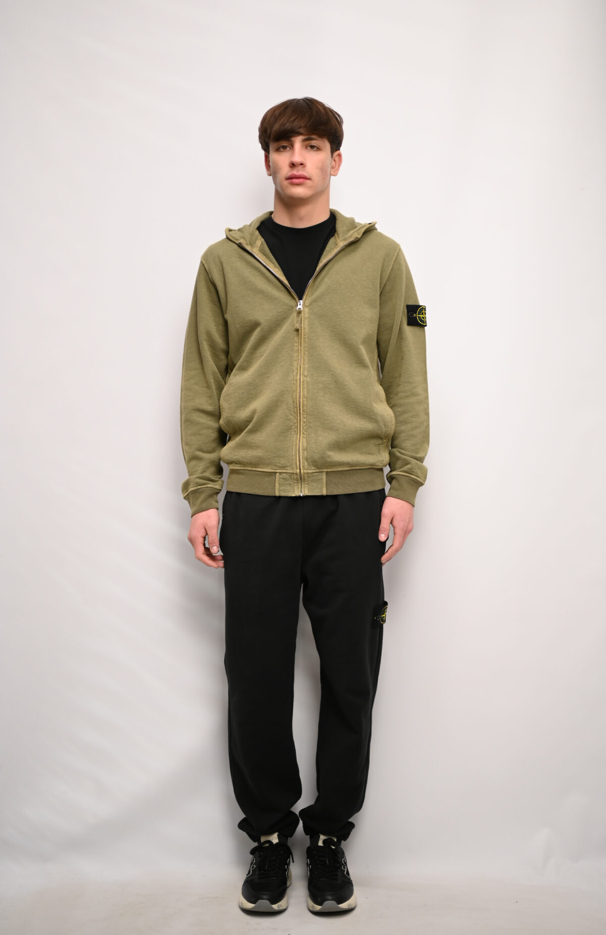 Stone Island Худі на блискавці L1S156100032 S0060