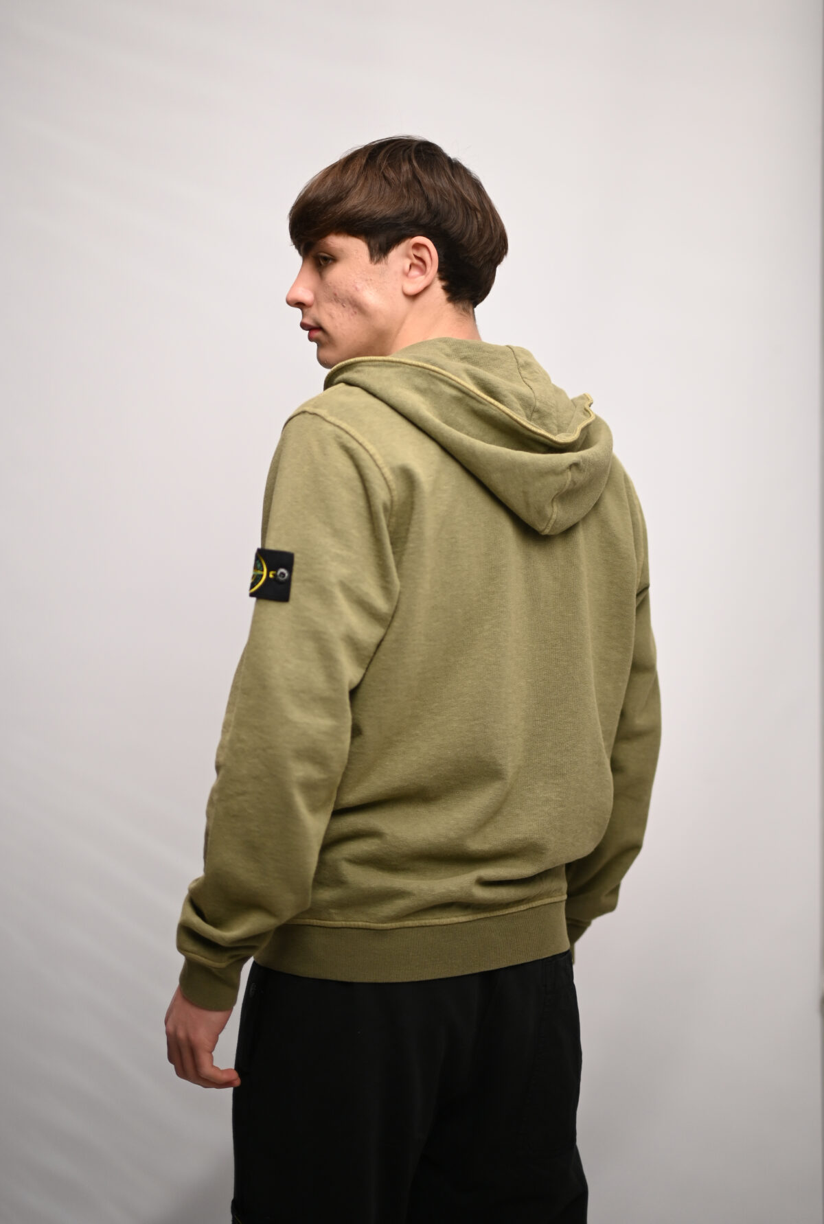 Stone Island Худі на блискавці L1S156100032 S0060