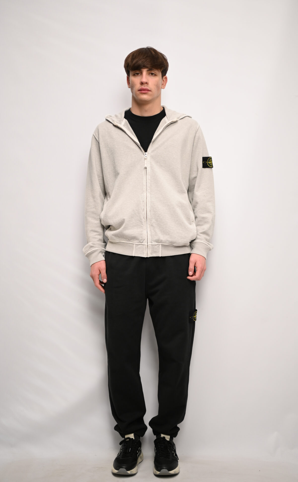 Stone Island Худі на блискавці L1S156100032 S0060