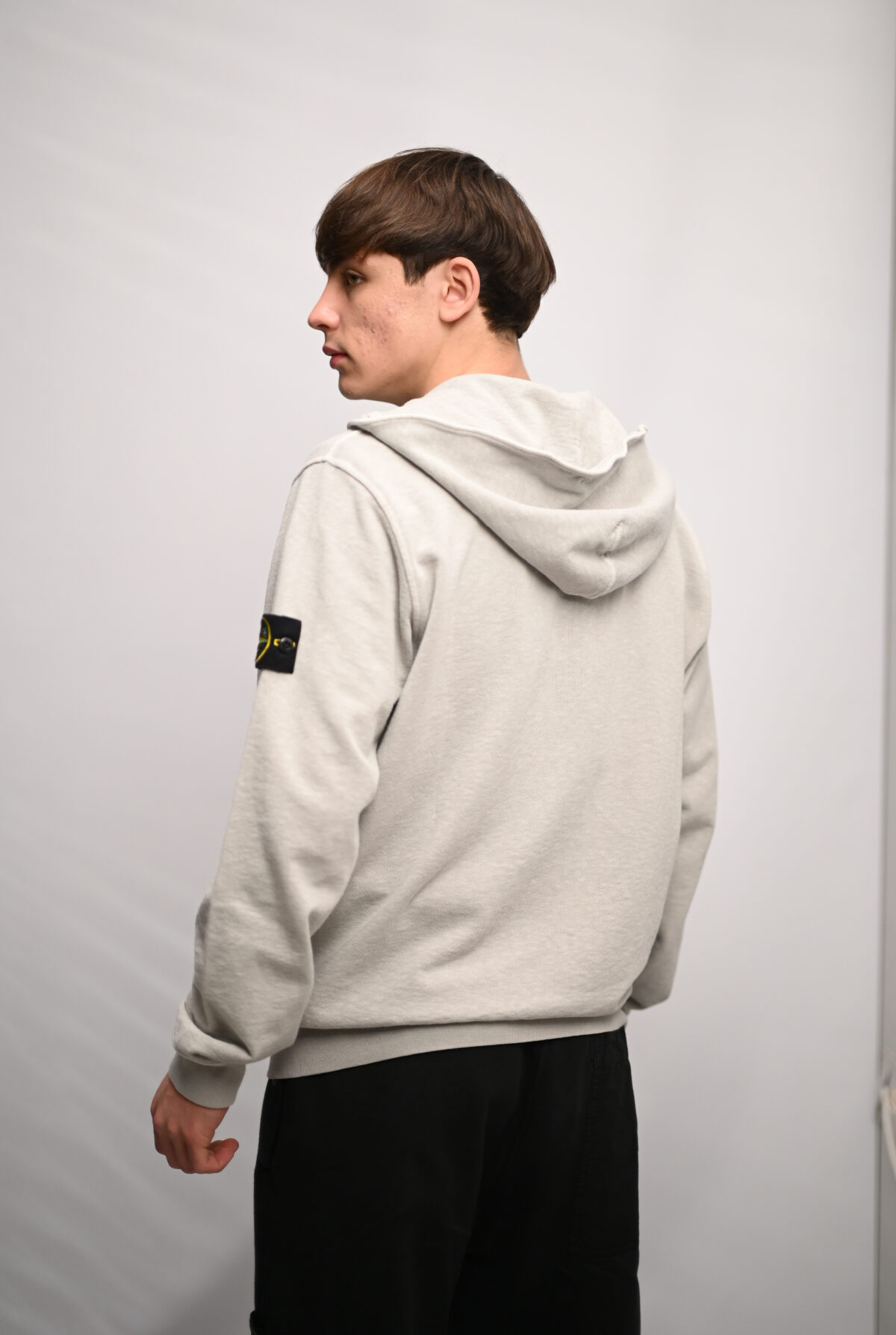 Stone Island Худі на блискавці L1S156100032 S0060