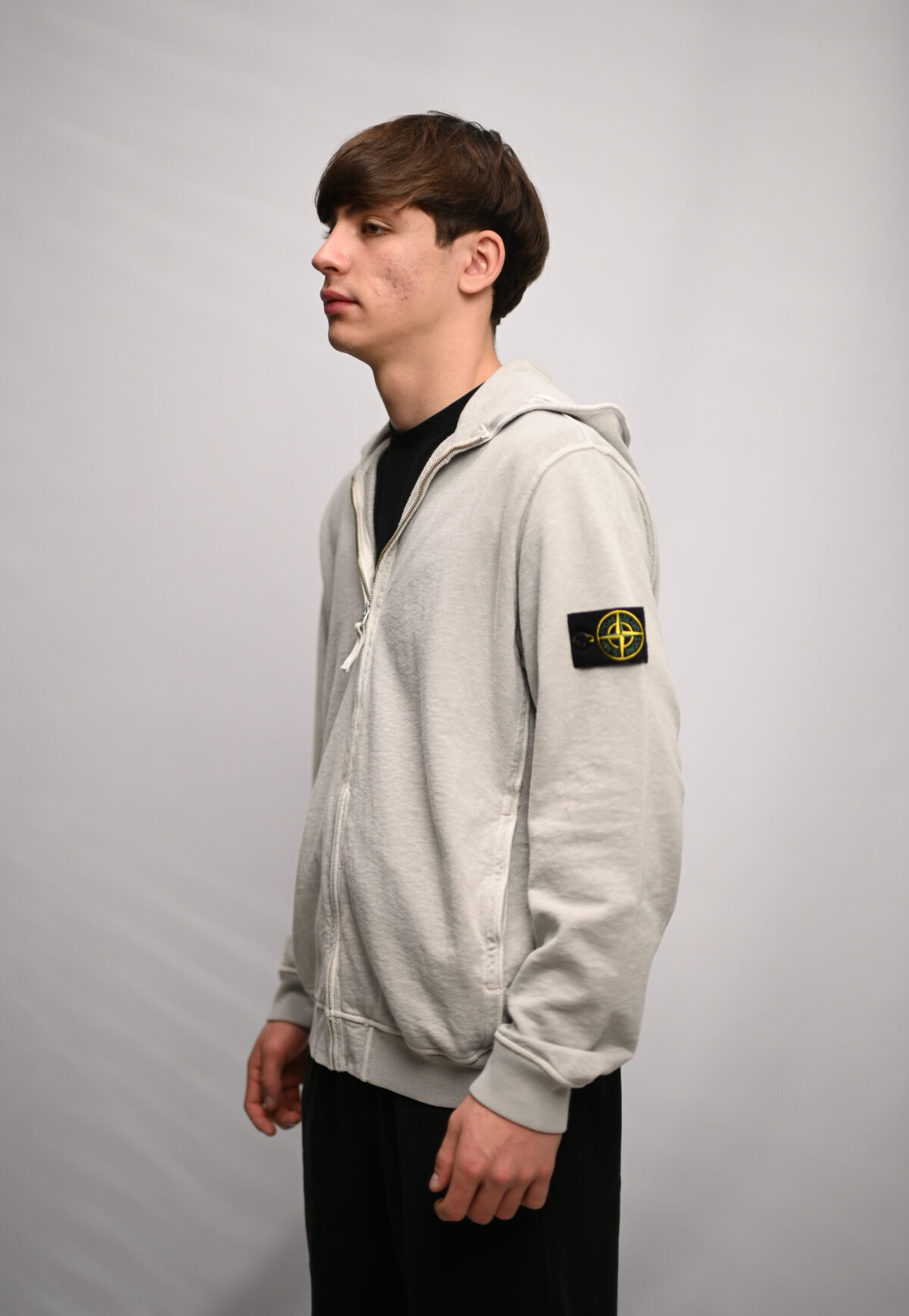 Stone Island Худі на блискавці L1S156100032 S0060