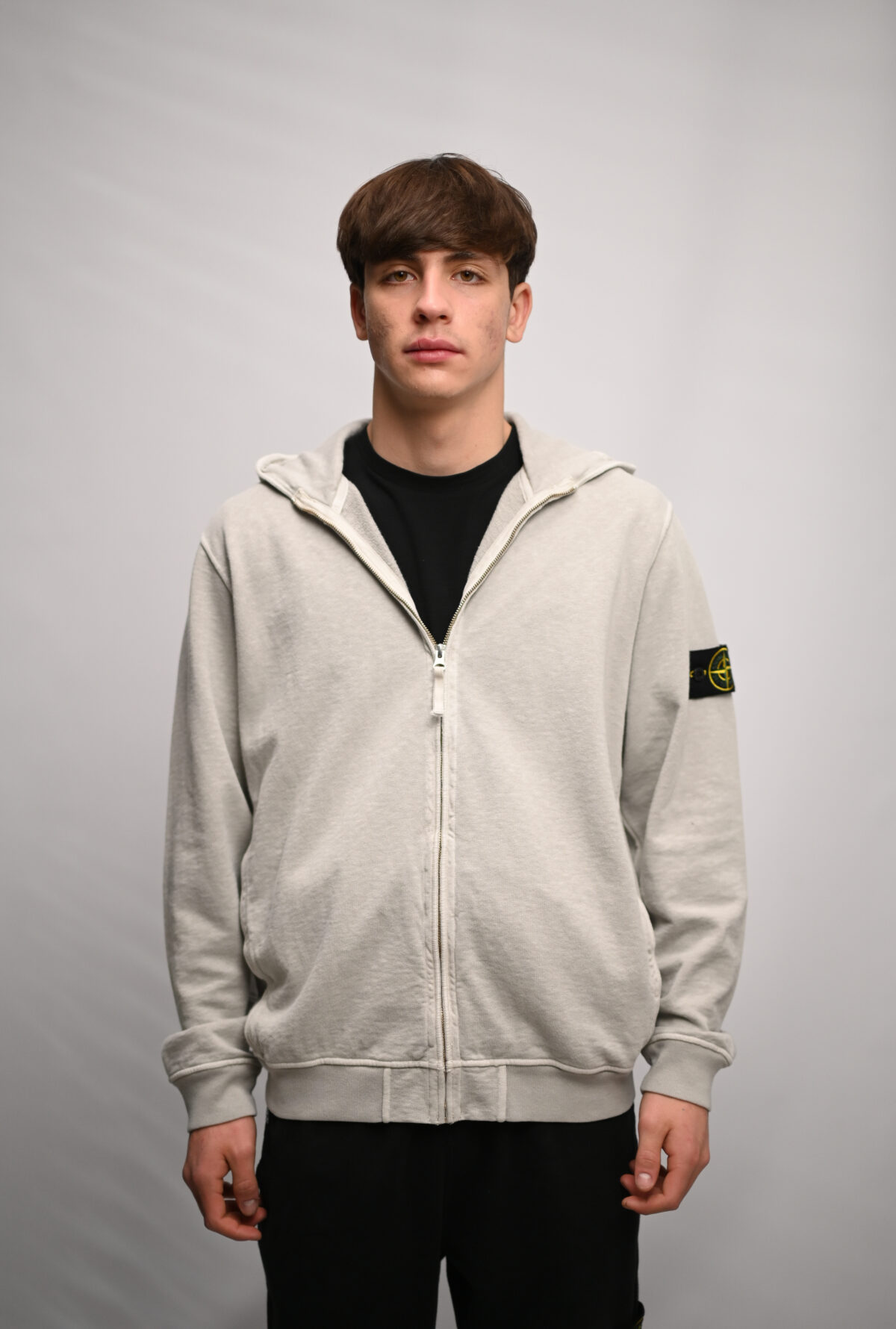 Stone Island Худі на блискавці L1S156100032 S0060