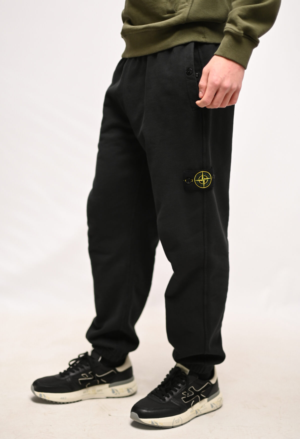 Stone Island Спортивні штани з патчем L1S156200004 S0410