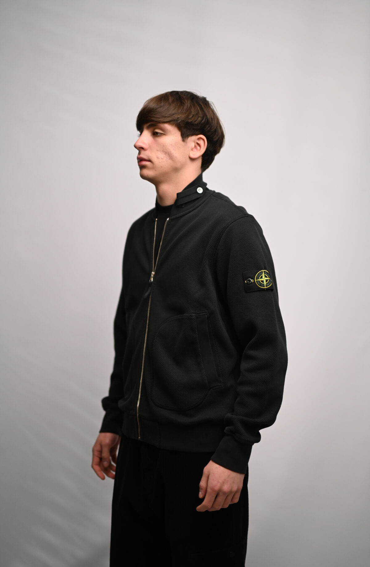 Stone Island Кардіган з блискавкою L1S156100014 S0297