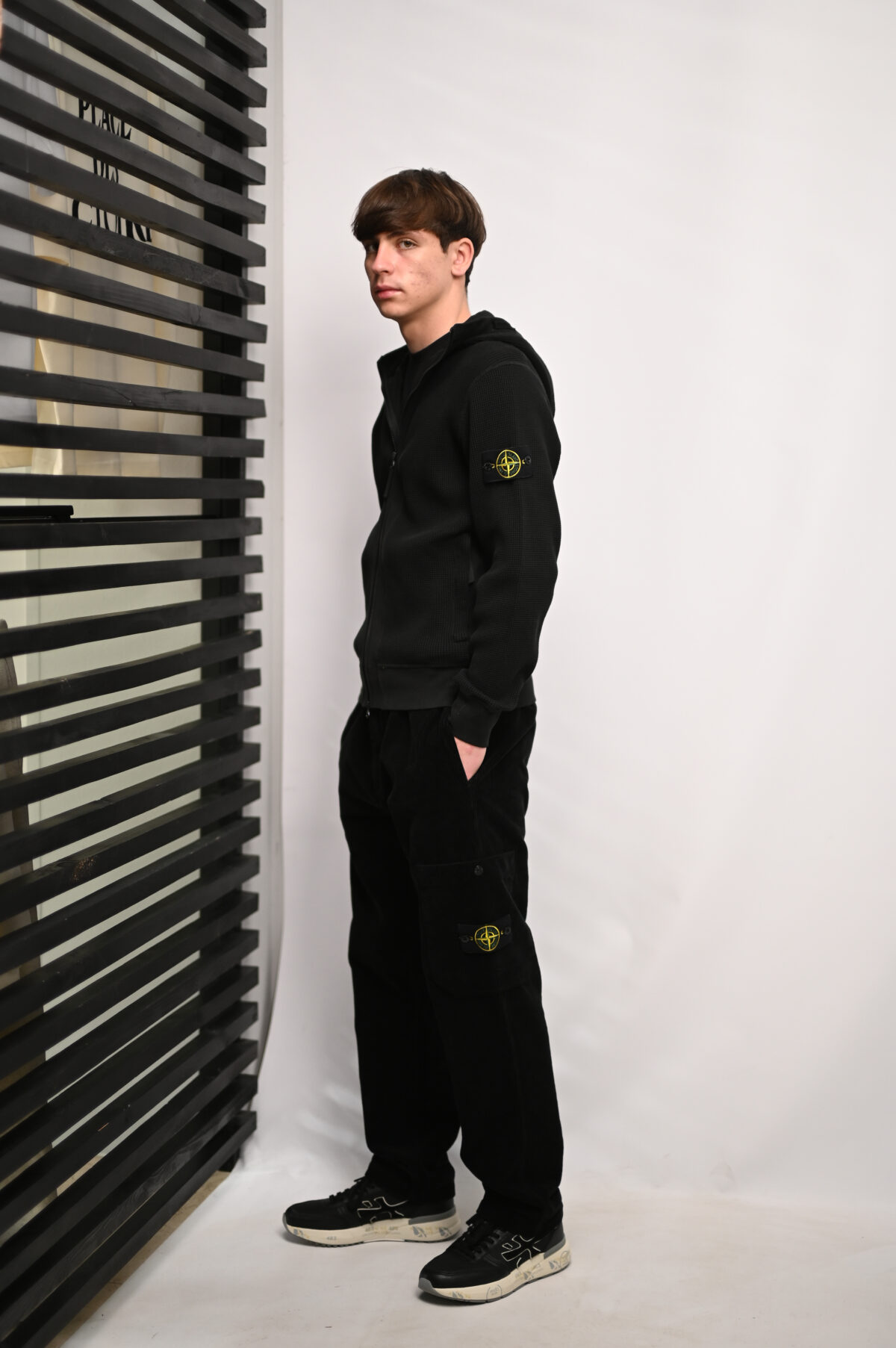 Stone Island Худі з патчем L1S156100058 S0044