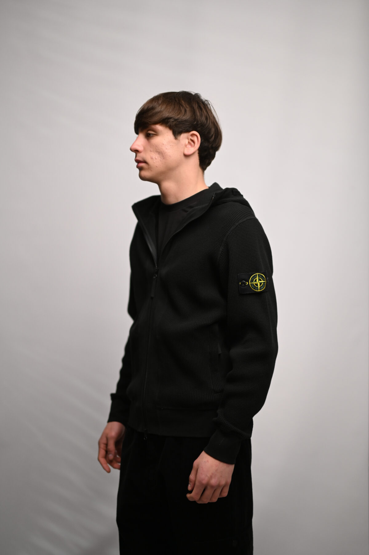 Stone Island Худі з патчем L1S156100058 S0044