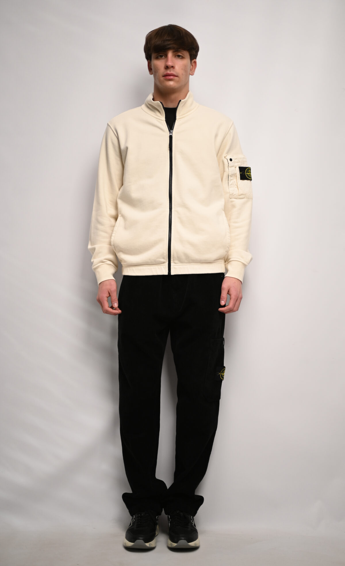 Stone Island Кардіган з патчем L1S156100018 S0410