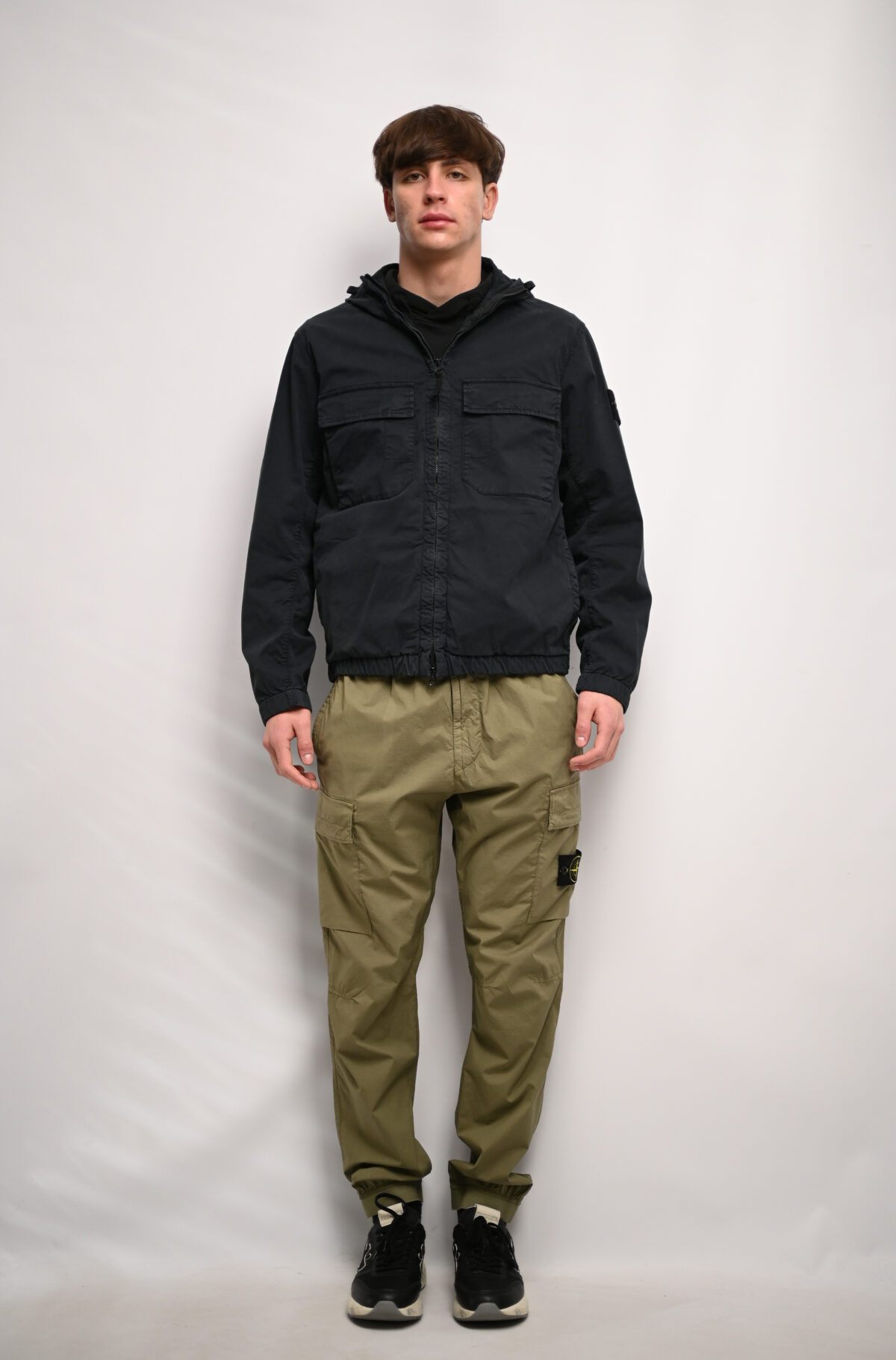 Stone Island Вітряк Stretch Cotton Twill-TC L1S154100077 S0A10