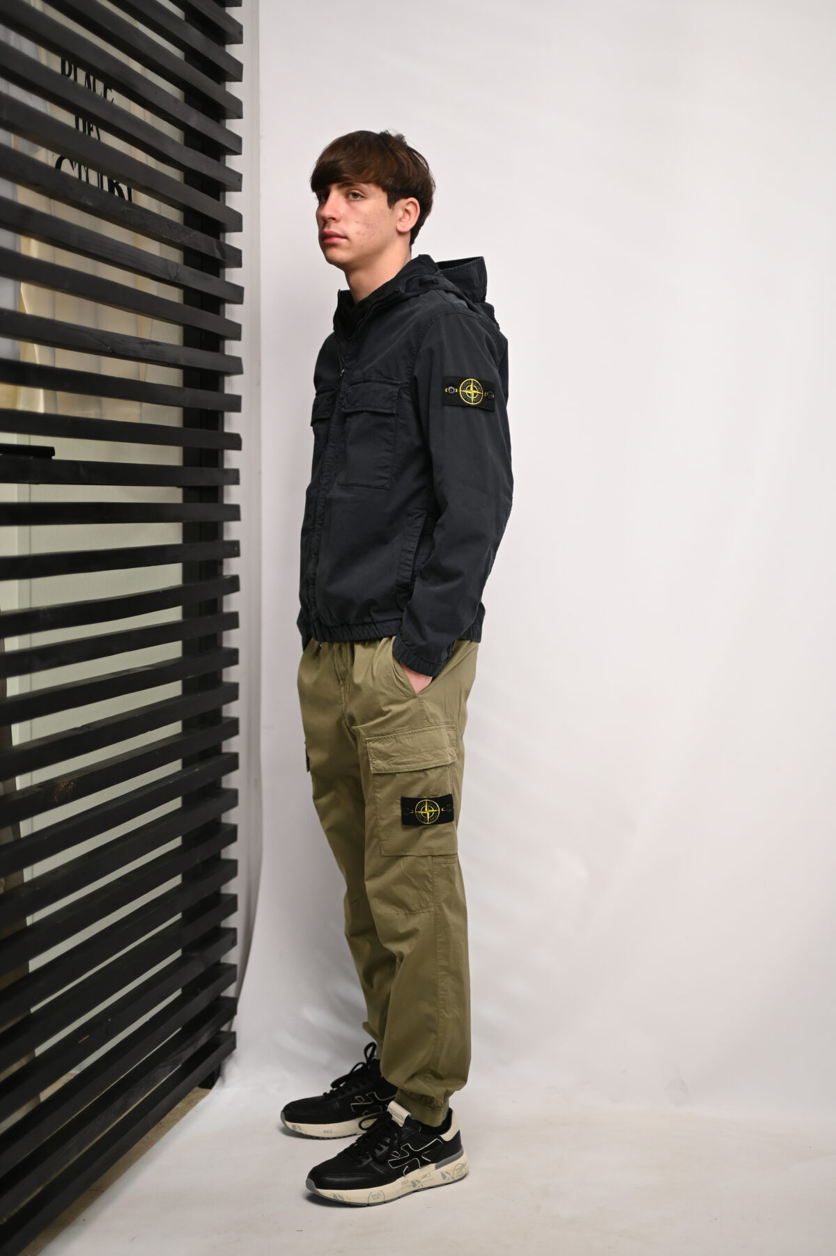 Stone Island Вітряк Stretch Cotton Twill-TC L1S154100077 S0A10
