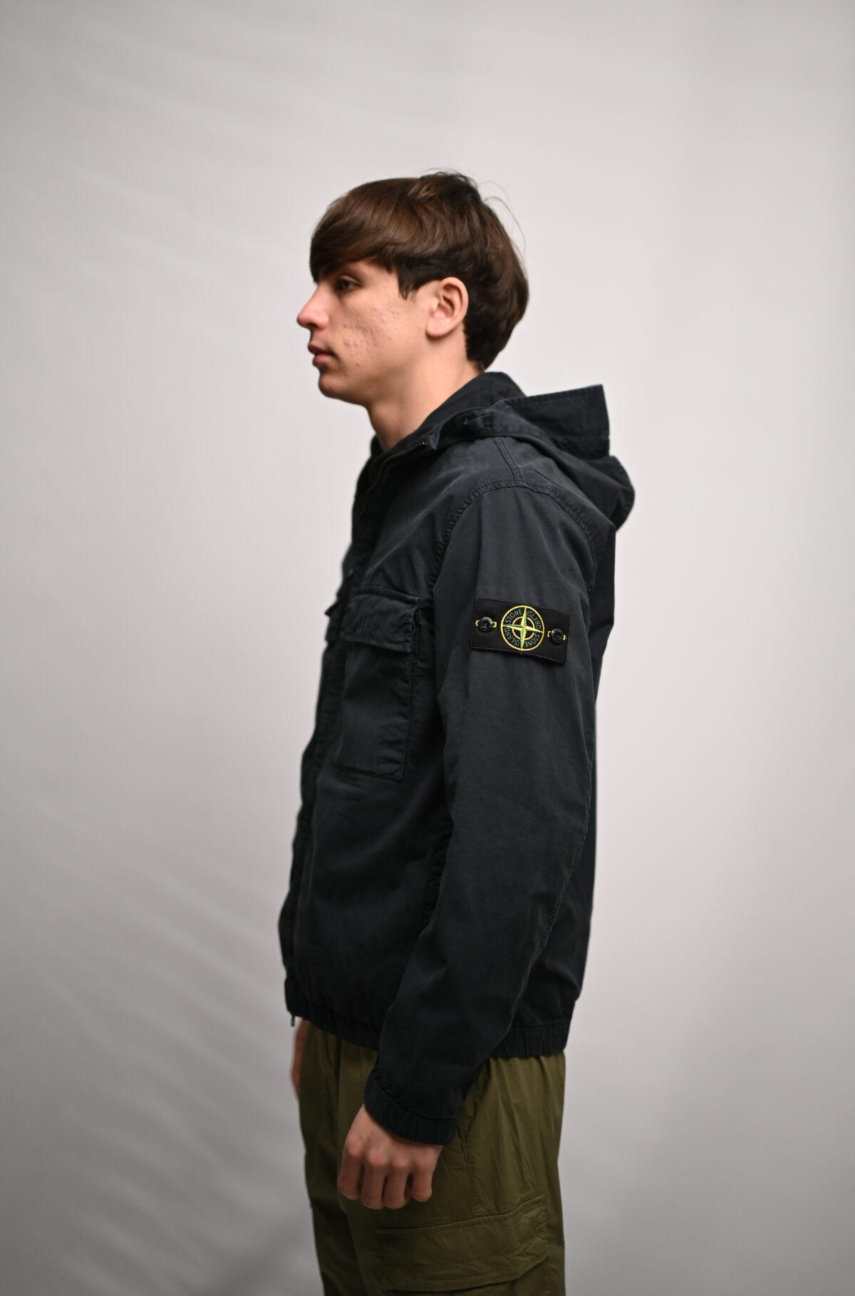 Stone Island Вітряк Stretch Cotton Twill-TC L1S154100077 S0A10