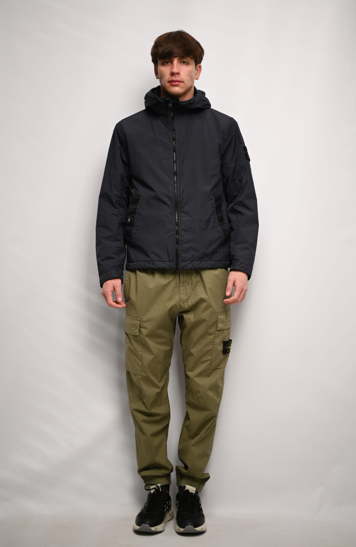 Stone Island Вітряк Garment Dyed Crinkle Reps NY L1S154100001 S0A23