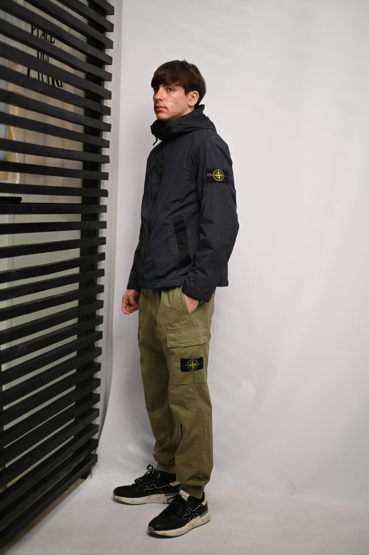 Stone Island Вітряк Garment Dyed Crinkle Reps NY L1S154100001 S0A23