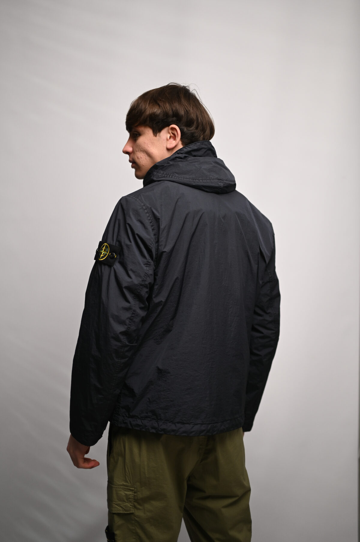 Stone Island Вітряк Garment Dyed Crinkle Reps NY L1S154100001 S0A23