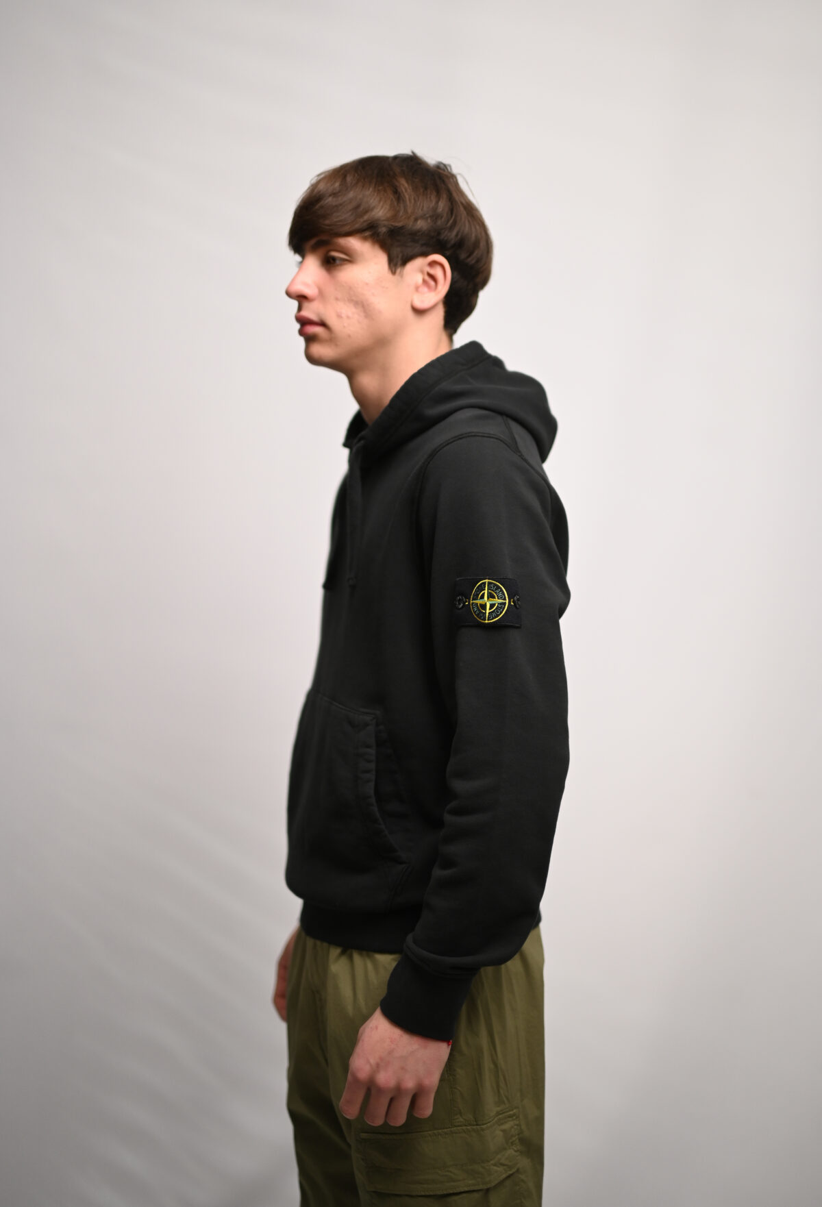 Stone Island Худі з патчем L1S156100062 S0051