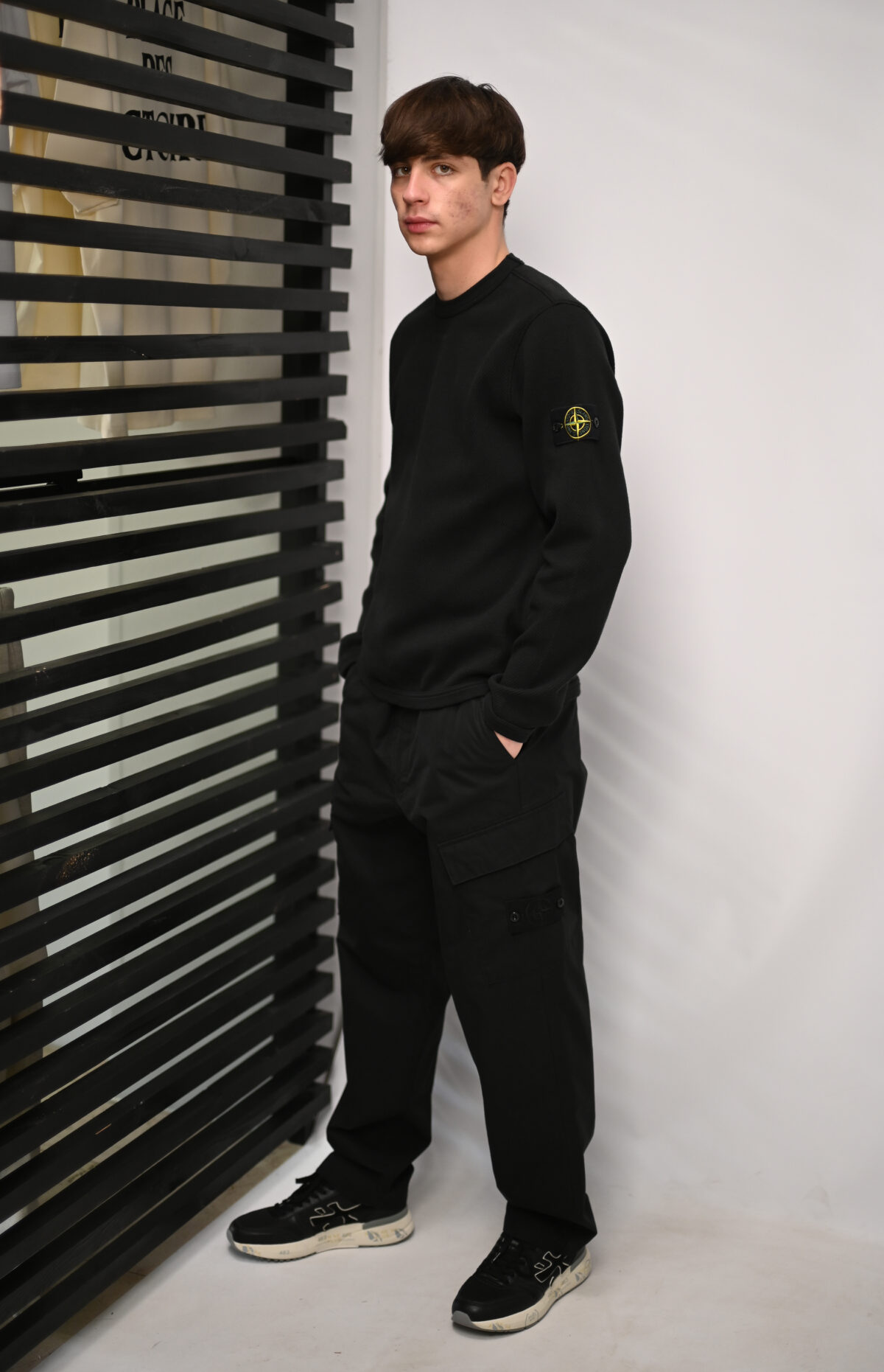 Stone Island Світшот з патчем L1S156100011 S0297