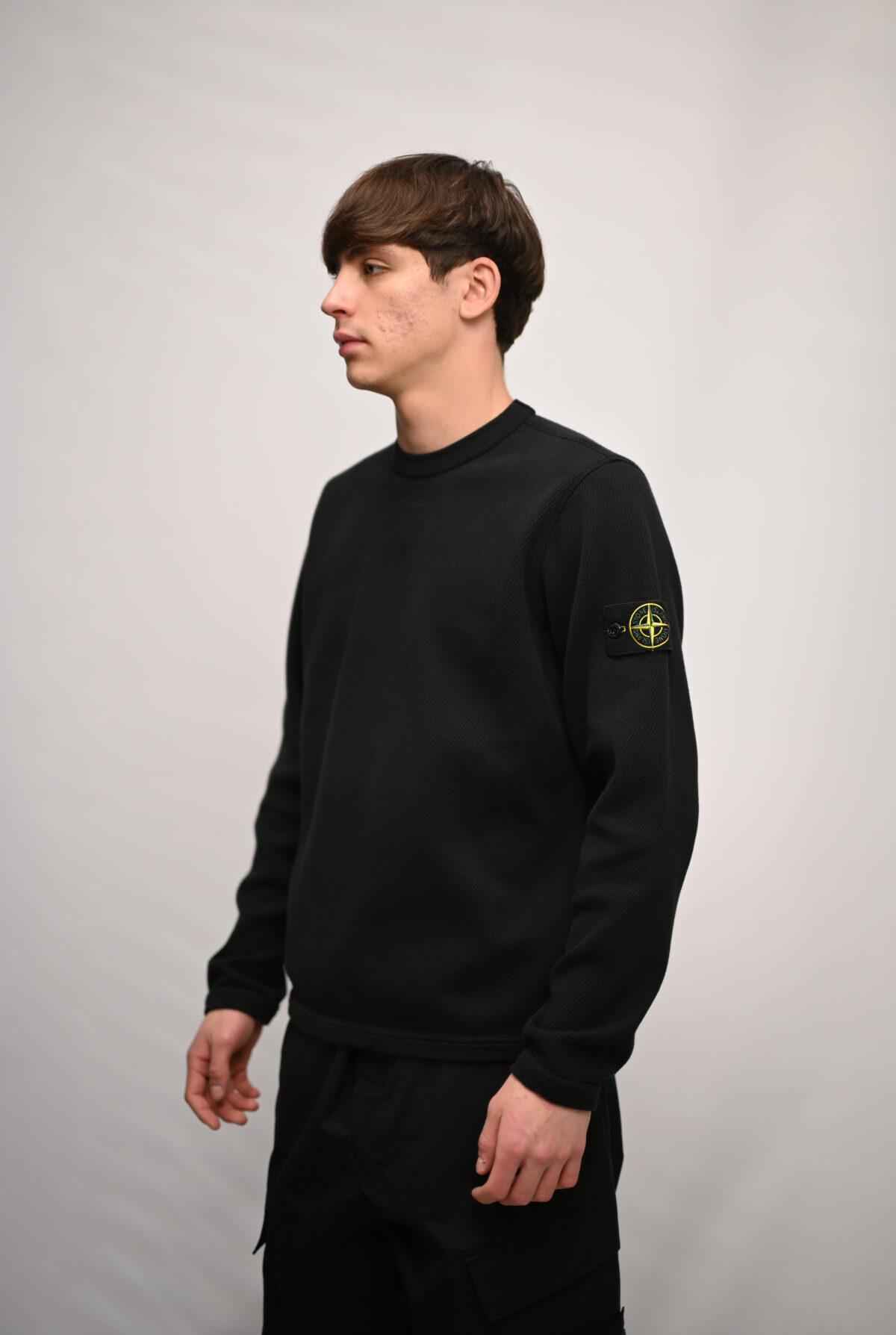Stone Island Світшот з патчем L1S156100011 S0297