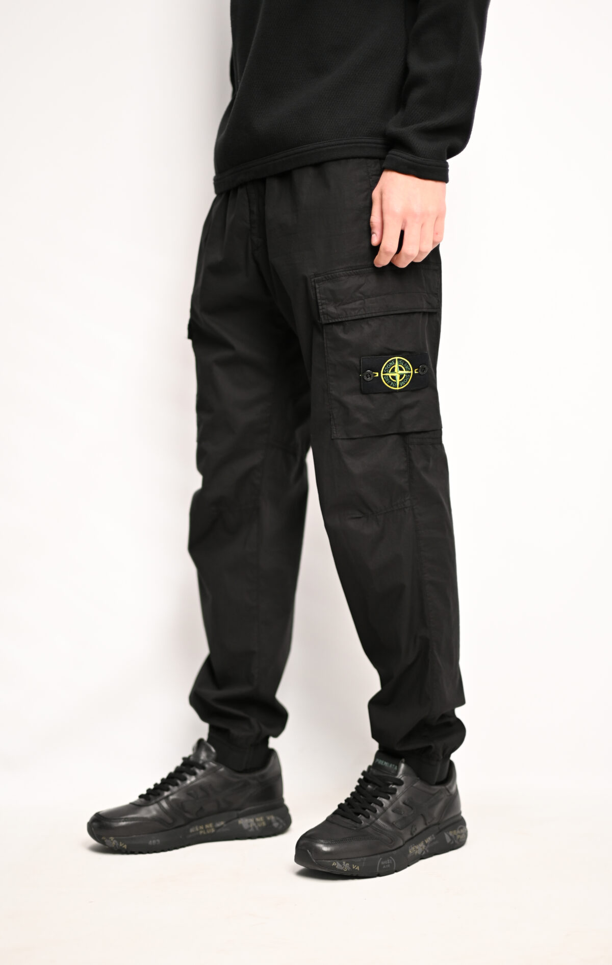 Stone Island Карго брюки з патчем L1S153100031 S0003