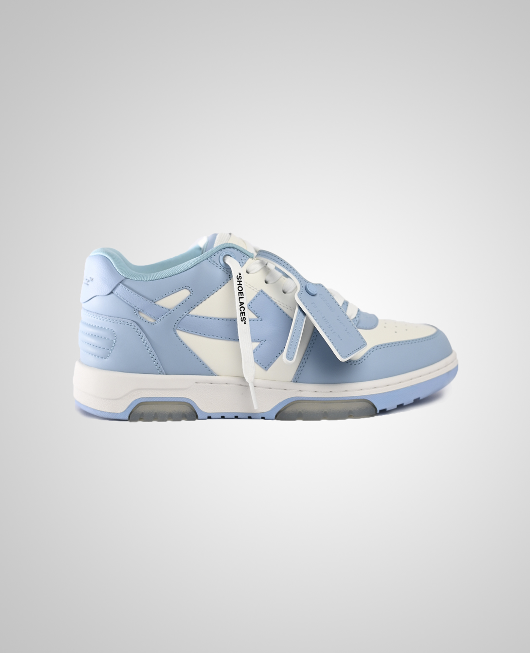 Off-White Шкіряні кросівки Out Of Office OMIA189C99LEA007