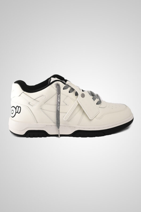 Off-White Шкіряні кросівки Out Of Office OMIA189F25LEA006