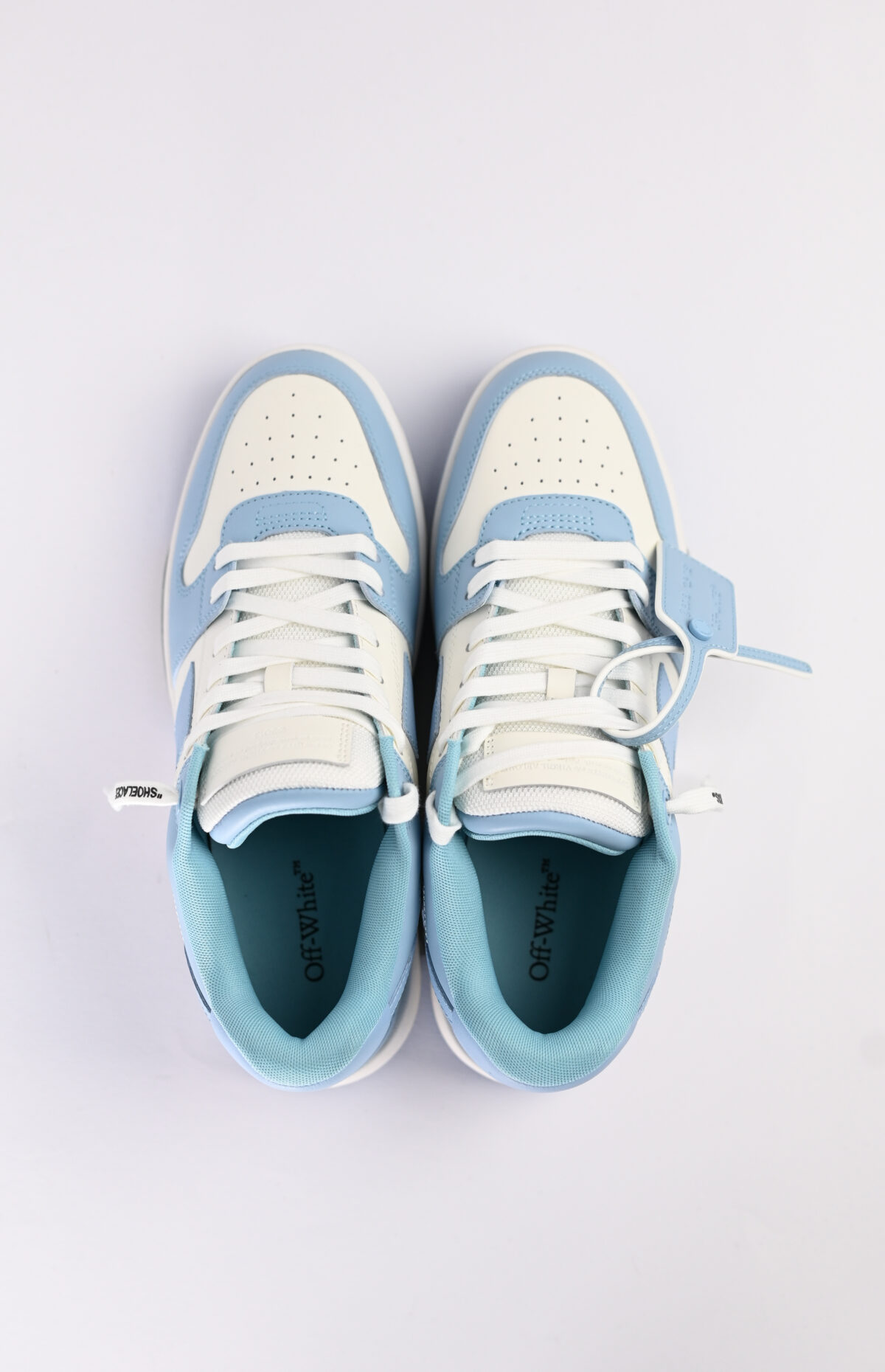 Off-White Шкіряні кросівки Out Of Office OMIA189C99LEA007