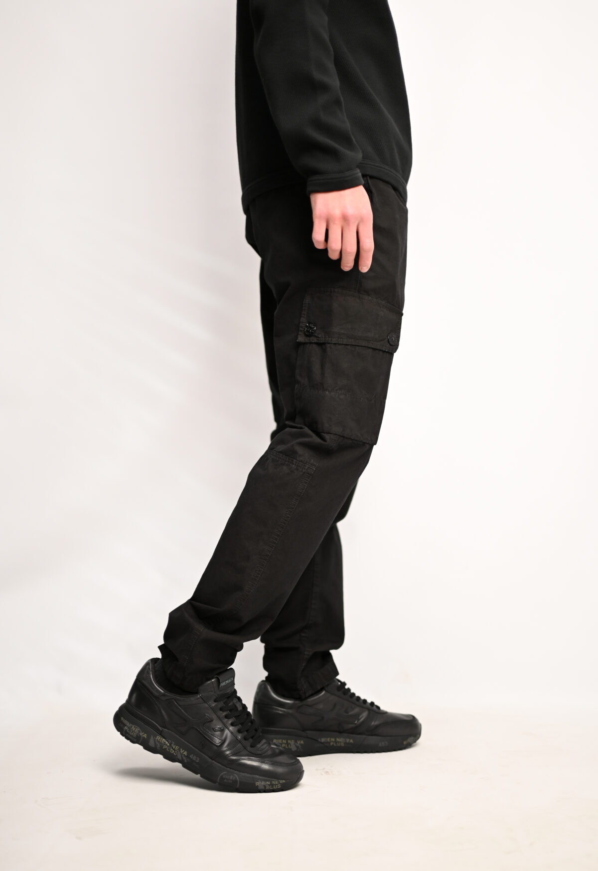 Stone Island Карго брюки з патчем L1S153100053 S00WA